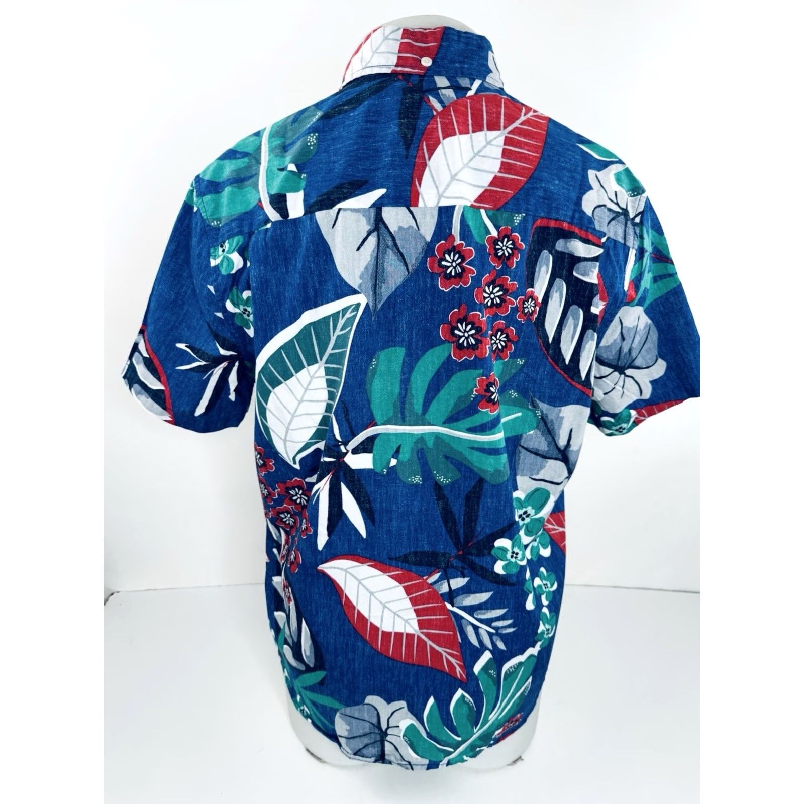 Reyn Spooner REYN SPOONER - Floral Print Hawaiian Aloha Colorful Reverse Print Mens M Shirt Size US M / EU 48-50 / 2 - 3 Thumbnail