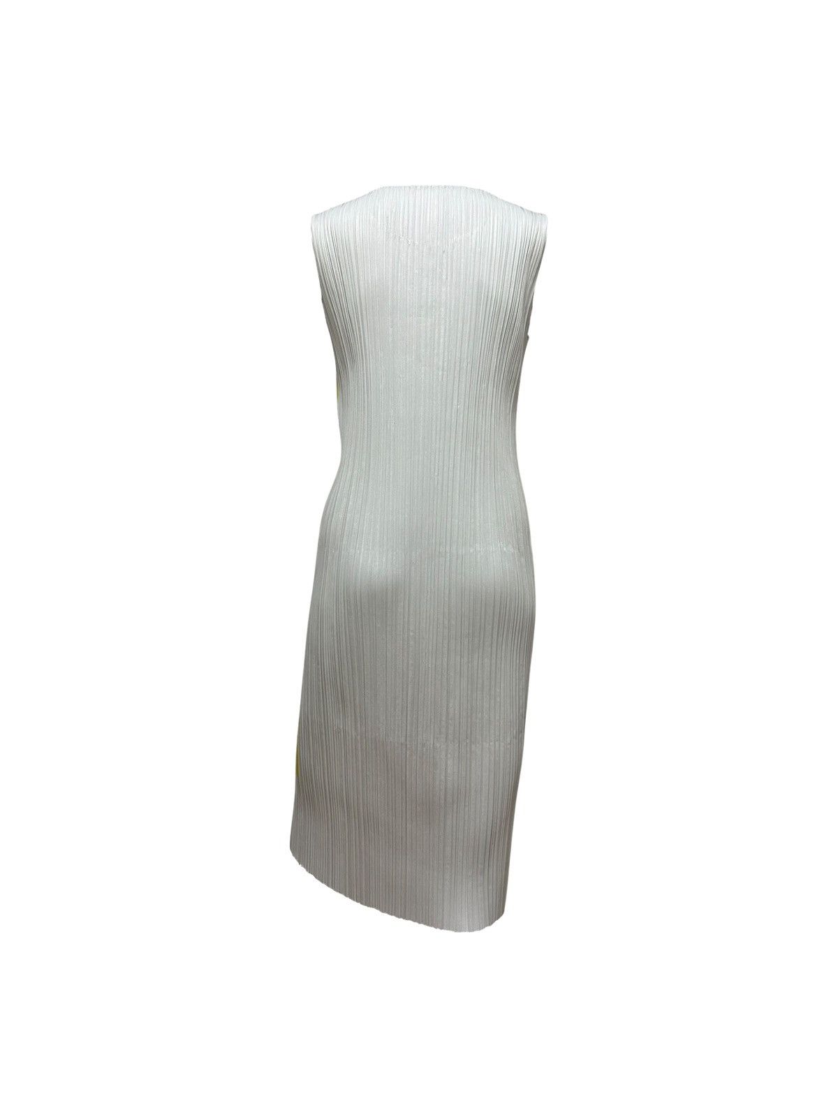 Pleats Please Issey Miyake PLEATS PLEASE Carnation Print Pleated Midi Dress Size M / US 6-8 / IT 42-44 - 2 Thumbnail