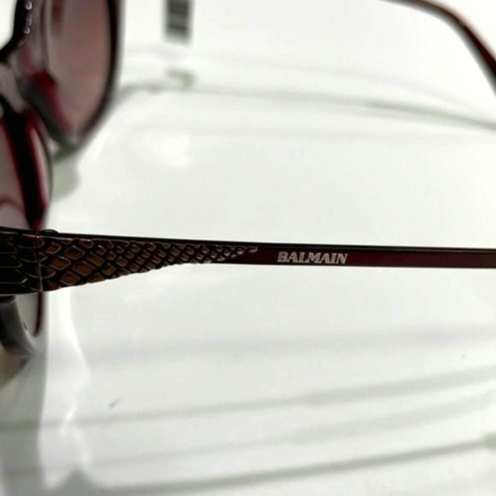 Balmain Balmain copper colored 53mm Modified Cat Eye Sunglasses Size ONE SIZE - 4 Thumbnail