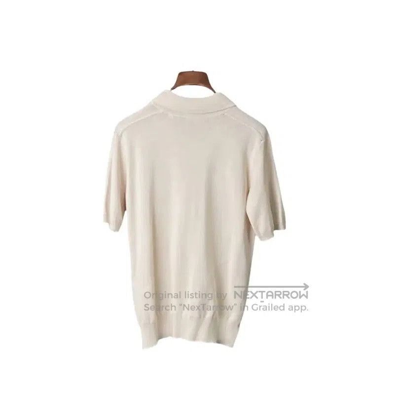 Burberry Burberry Summer White Wool Short Sleeve Polo. Size US S / EU 44-46 / 1 - 2 Thumbnail