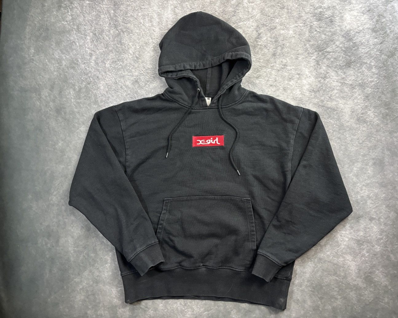 X-LARGE F/W 2018 X-Girl Box Logo Hoodie MilkFed Coppola Japan Crop Size US S / EU 44-46 / 1 - 18 Thumbnail