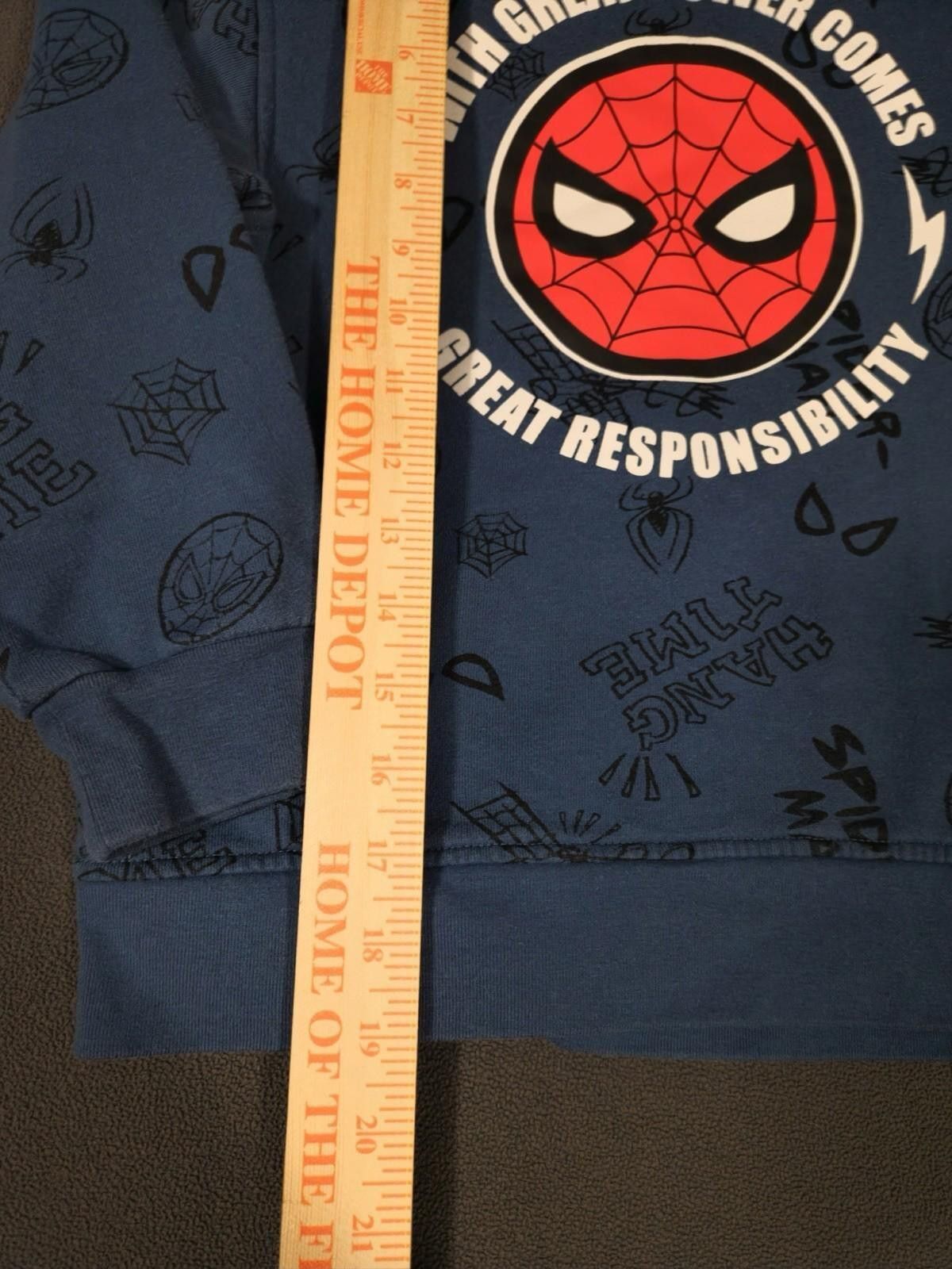 Marvel Comics Marvel The Amazing Spider-man Sweater Kids Size S #2 Size US S / EU 44-46 / 1 - 2 Thumbnail