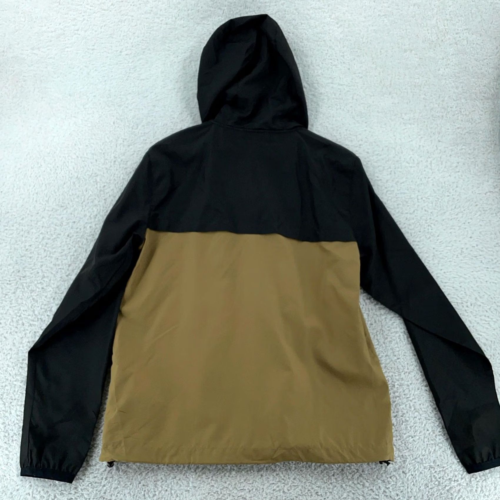 Billabong Billabong Windbreaker Jacket Mens S Black Tan Packable Zip Up Size US S / EU 44-46 / 1 - 3 Thumbnail