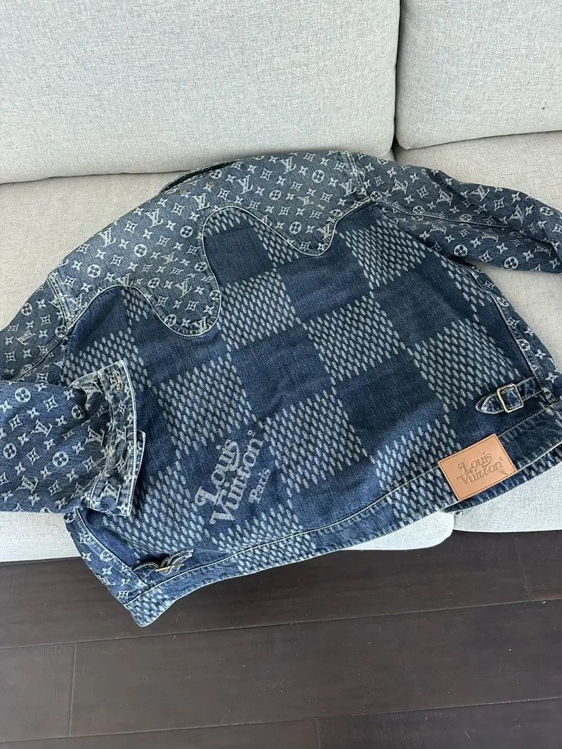 Louis Vuitton Louis Vuitton x Nigo Denim Jacket Size US L / EU 52-54 / 3 - 2 Thumbnail
