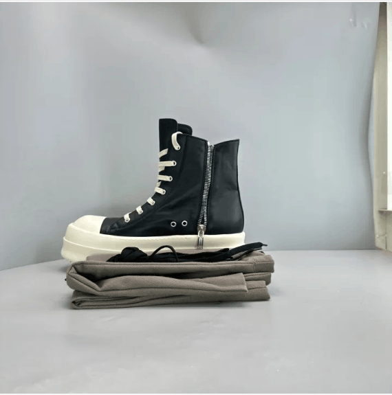 Rick Owens Rick Owens Hi-Top Sneakers Size US 11 / EU 44 - 7 Thumbnail