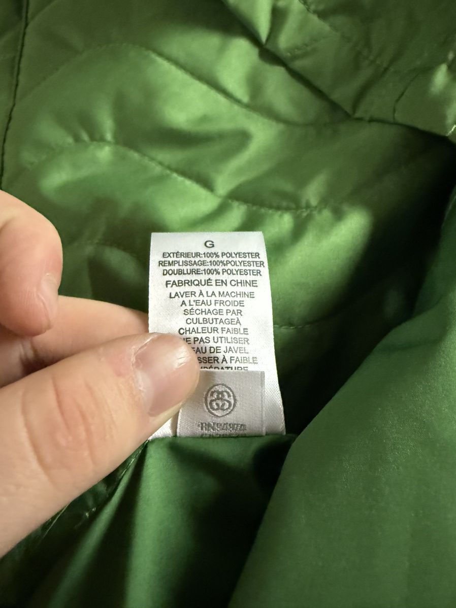 Stussy Stussy Women Green Quilted Jacket Size Large NWT Size L / US 10 / IT 46 - 8 Thumbnail