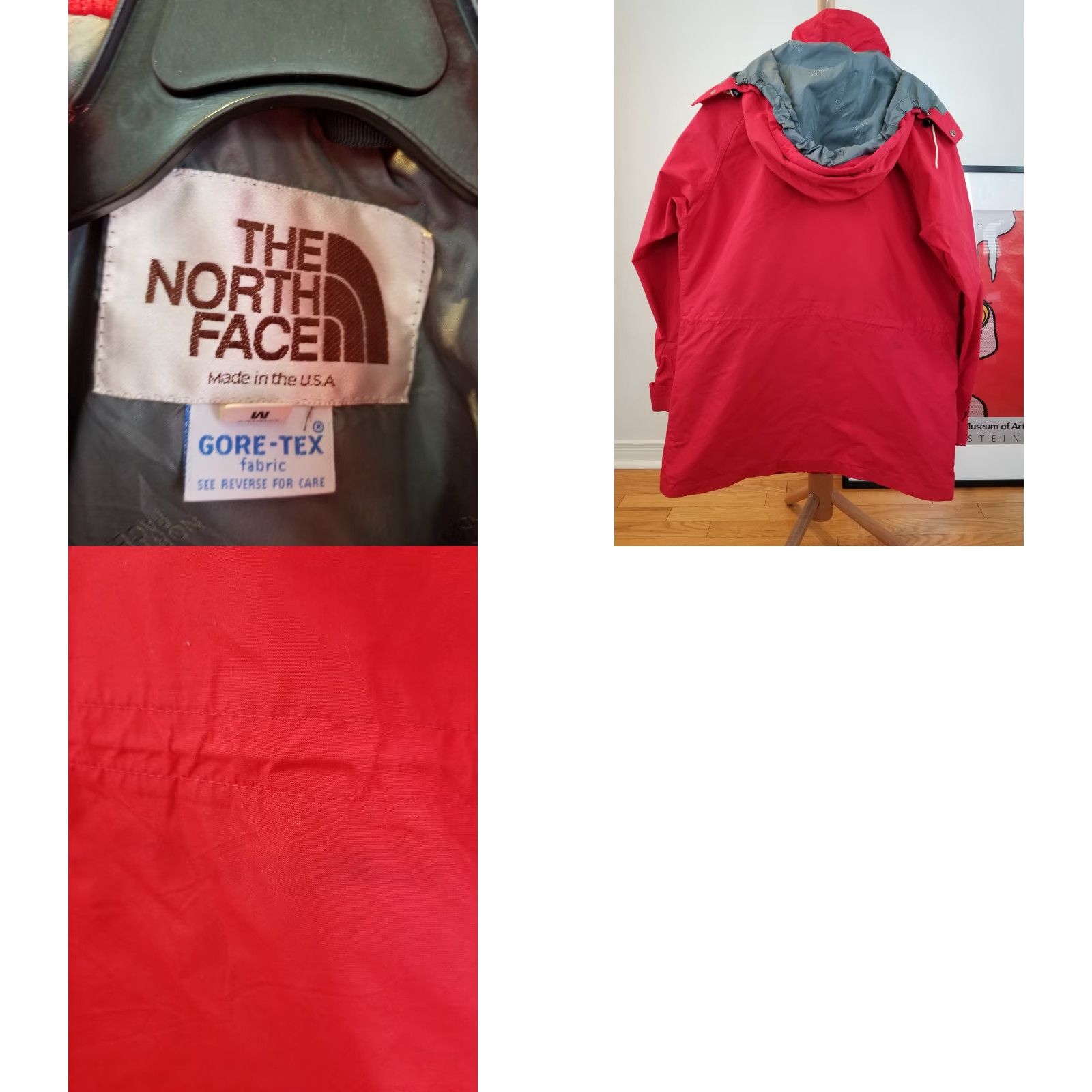 The North Face VINTAGE The North Face MOUNTAIN JACKET WOMEN'S RED GORE-TEX HOOD SZ MIDDLE? Size M / US 6-8 / IT 42-44 - 8 Thumbnail
