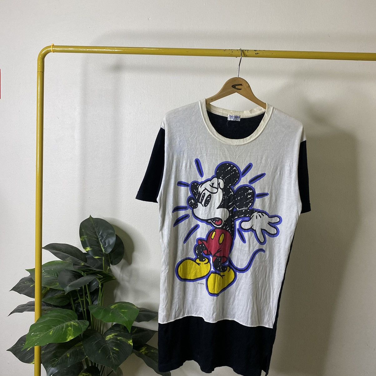Disney Vintage 1990s Disney Mickey Mouse Tee Size US M / EU 48-50 / 2 - 1 Thumbnail