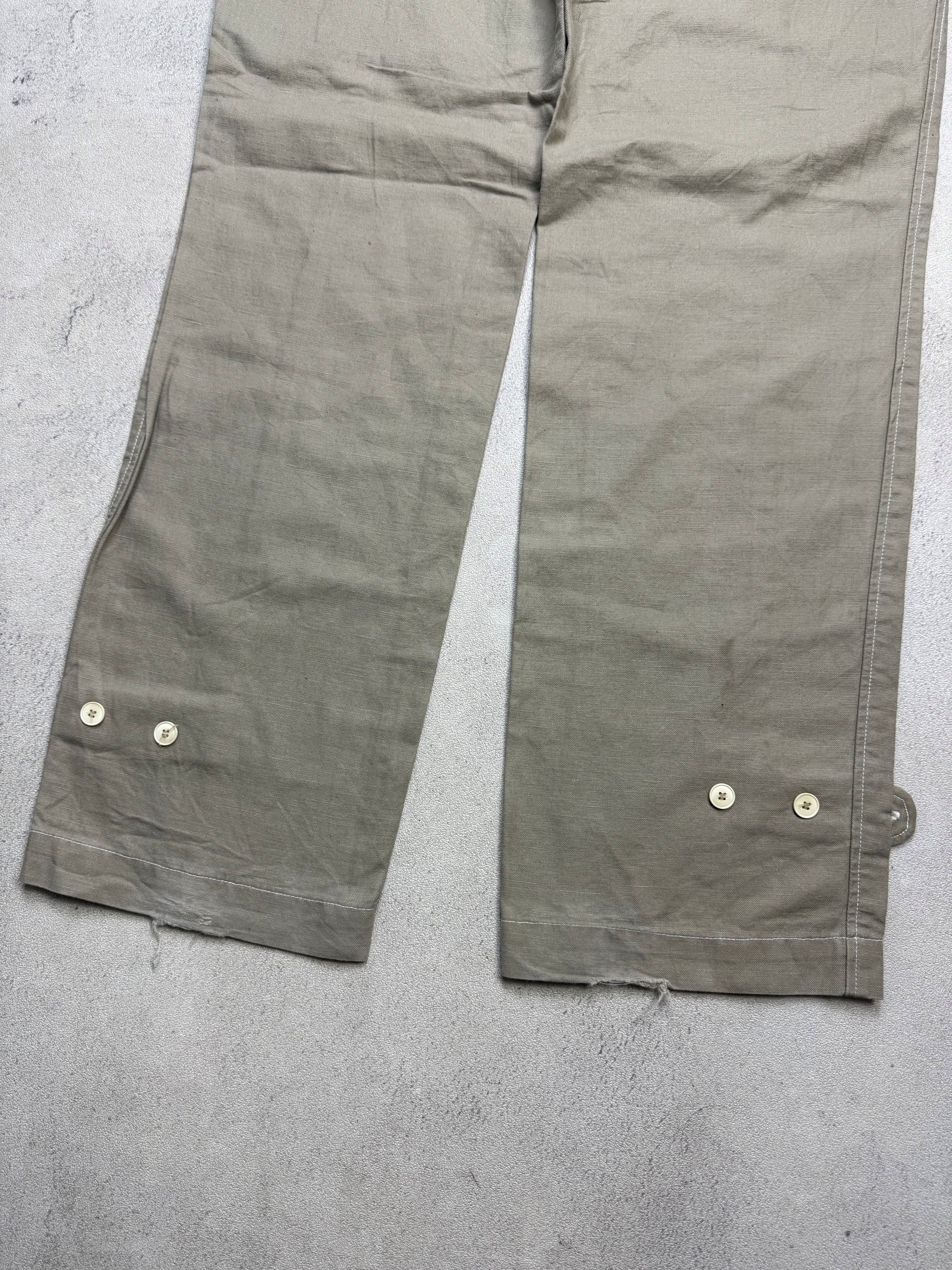 Japanese Brand PARADIS#1 Military Utility Cargo Fatigue Pants Size US 32 / EU 48 - 5 Thumbnail