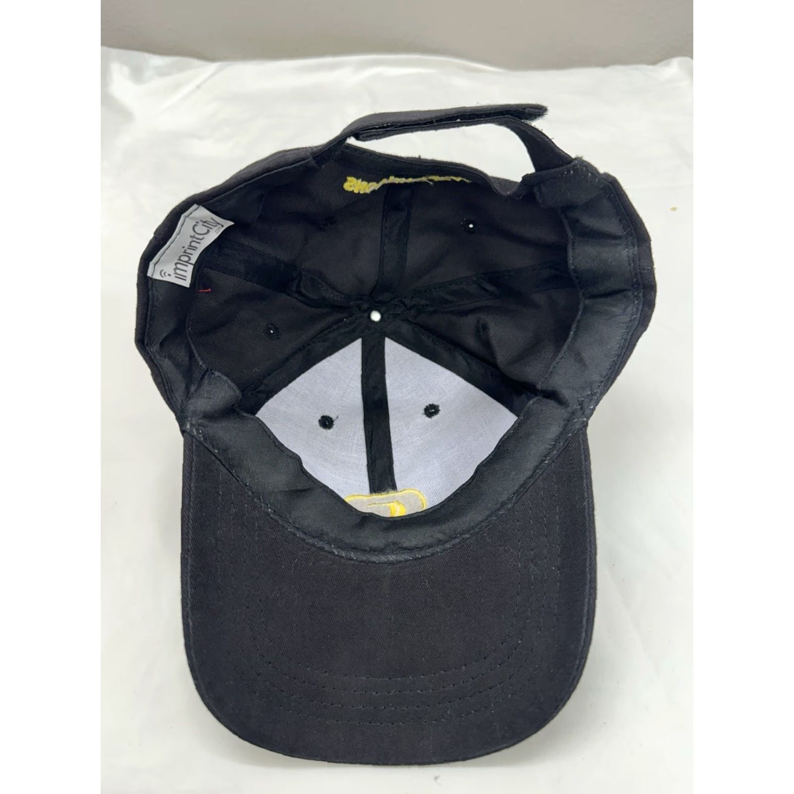 Vintage Imprint City Baseball Hat Black Crossfire Embroidered Adjustable Cap Mens 90s Outdoor Sports Size ONE SIZE - 2 Thumbnail
