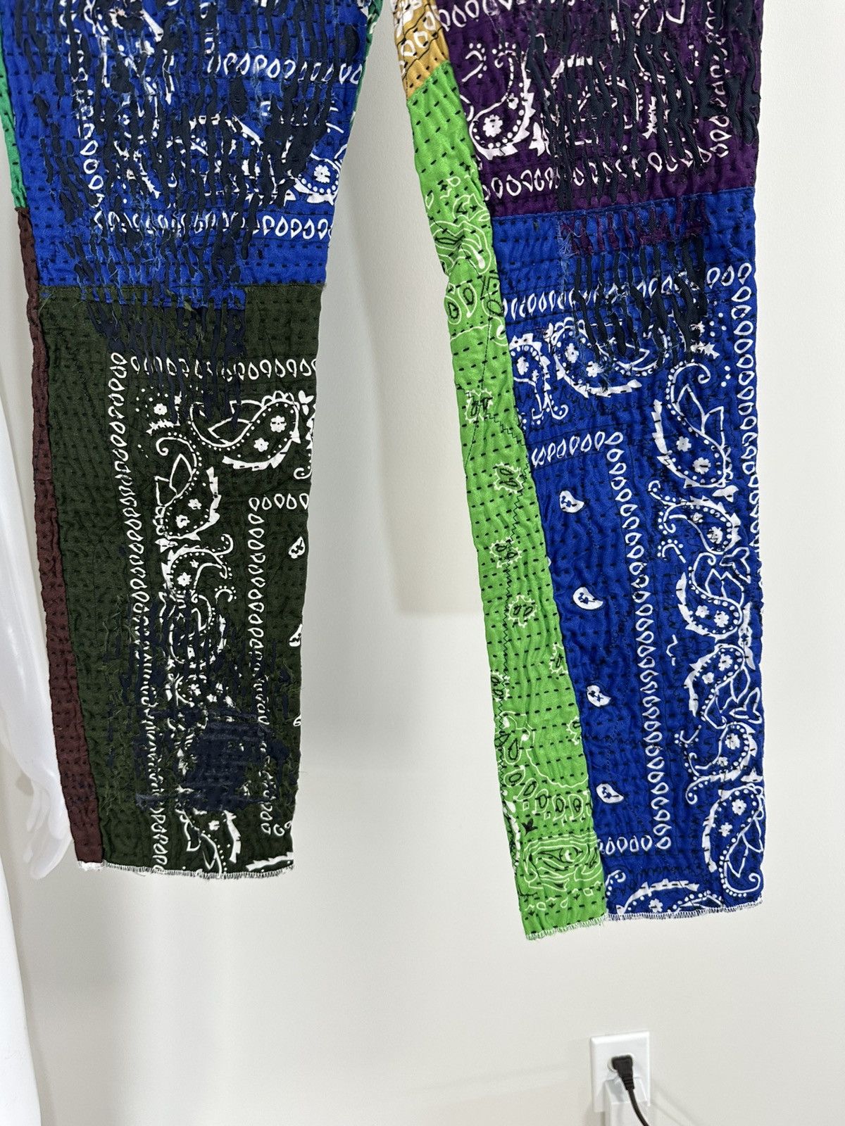Louis Vuitton Louis Vuitton x Kaptial “Paisley Pants” Size US 32 / EU 48 - 7 Thumbnail