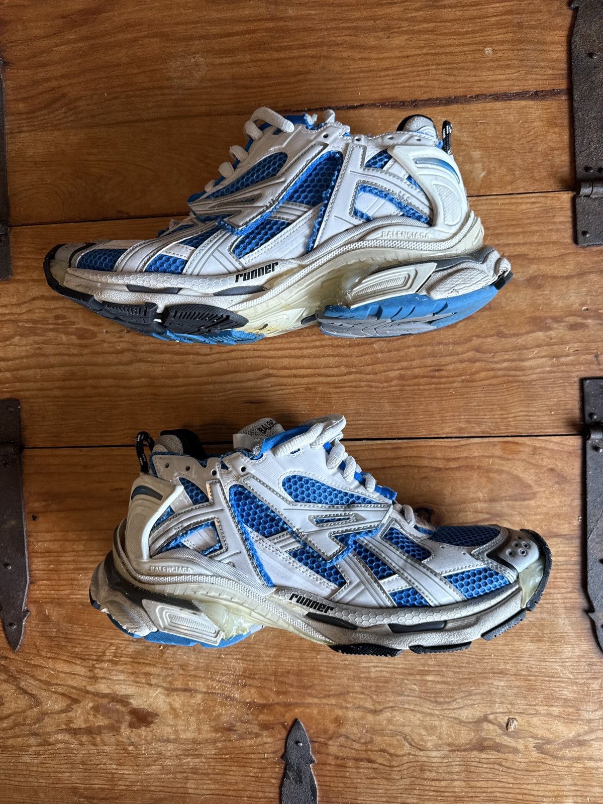 Balenciaga Balenciaga runner paneled sneakers Size US 10 / EU 43 - 6 Thumbnail