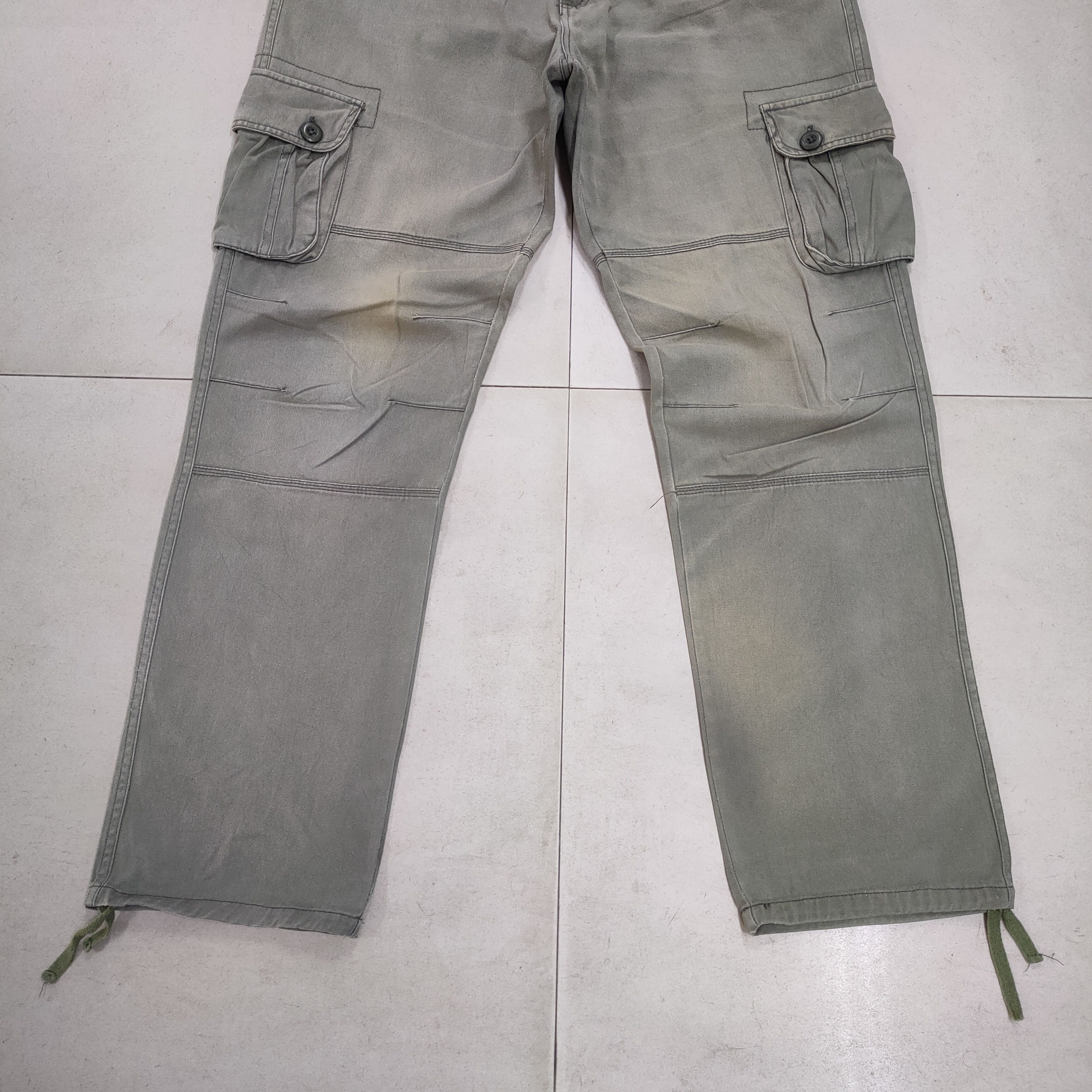 Japanese Brand × Vintage RUSTY 💥JAPANESE BRAND FADED CARGO PANTS Size US 34 / EU 50 - 3 Thumbnail