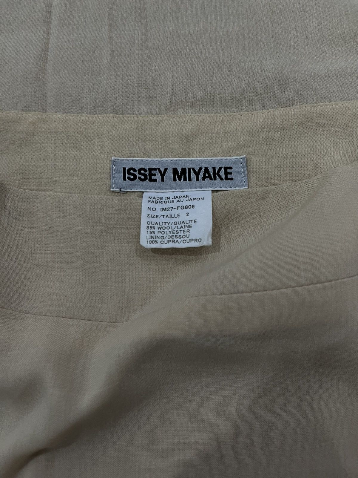 Issey Miyake VINTAGE ISSEY MIYAKE SKIRT ARCHIVE Size 27" / US 4 / IT 40 - 3 Thumbnail