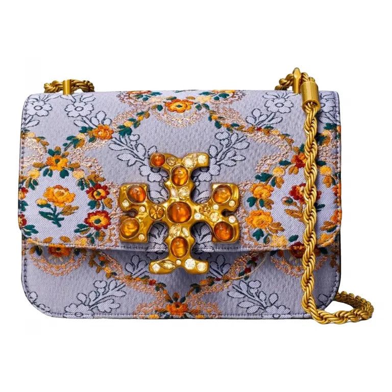 Tory Burch Tory Burch Eleanor Brocade Bag Blue Sea Multi Size ONE SIZE - 1 Thumbnail