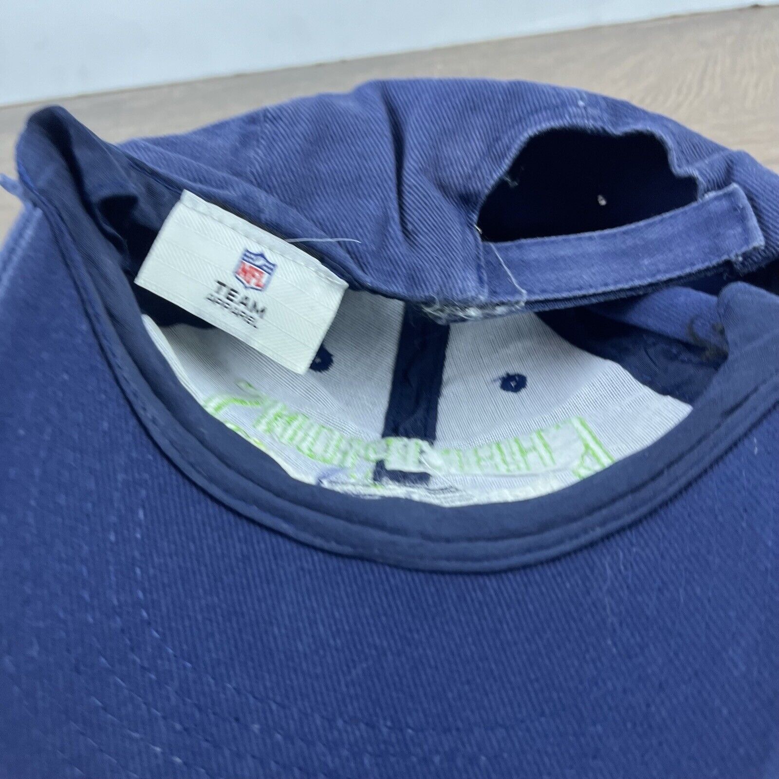 Other Seattle Seahawks Hat 2013 NFC Champions Blue Cap Adjustable Size ONE SIZE - 13 Thumbnail