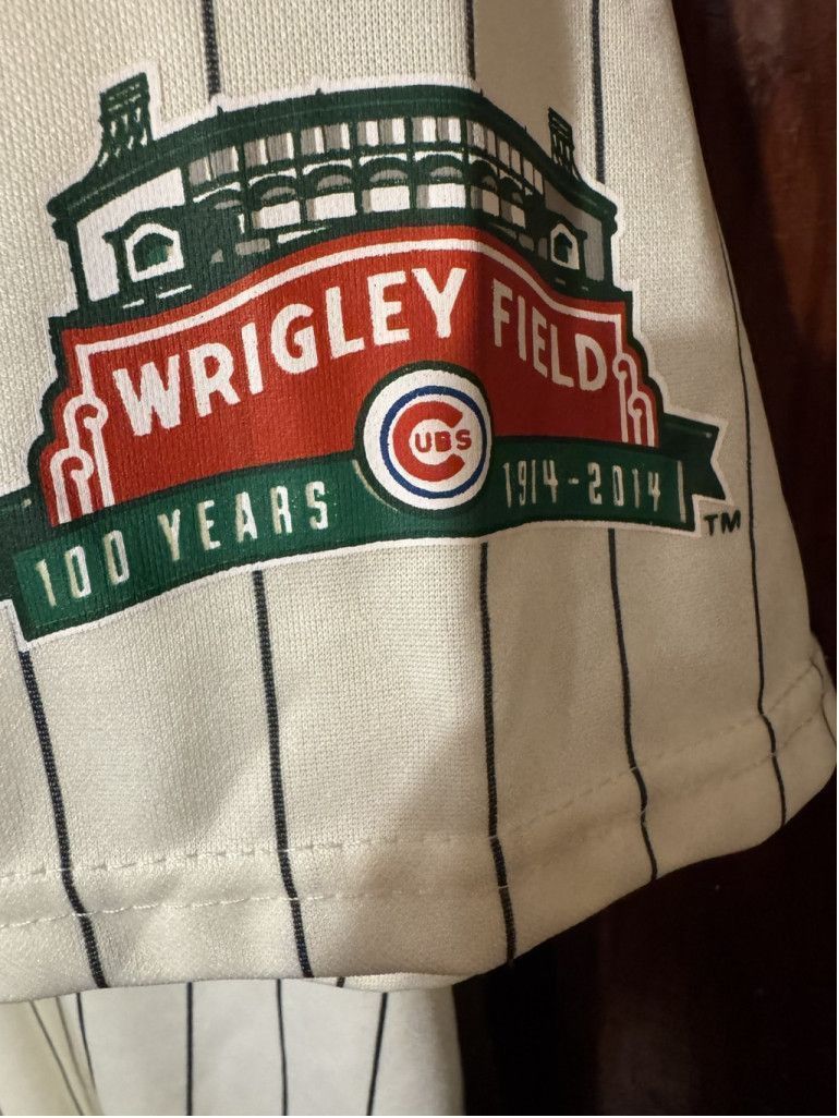 The Unbranded Brand Chicago Cubs SGA Button up Jersey Men's Size L (?) White Size US L / EU 52-54 / 3 - 5 Thumbnail