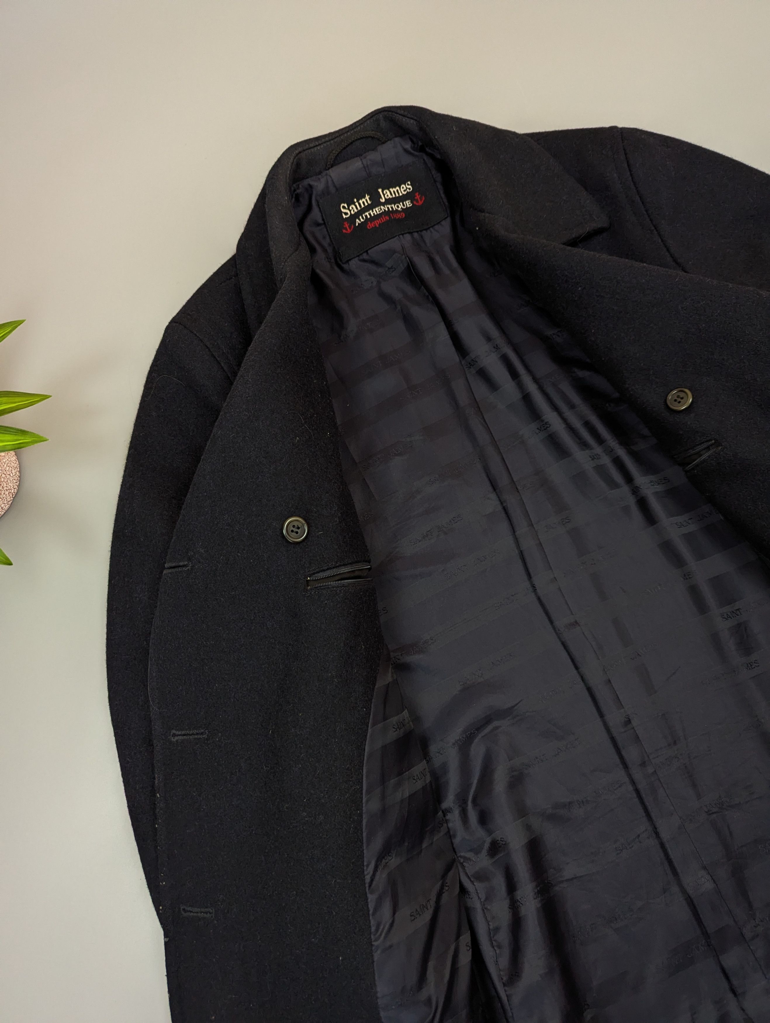 Saint James Saint James Vintage Galion Wool Coat French Nautical Jacket Size US M / EU 48-50 / 2 - 12 Thumbnail