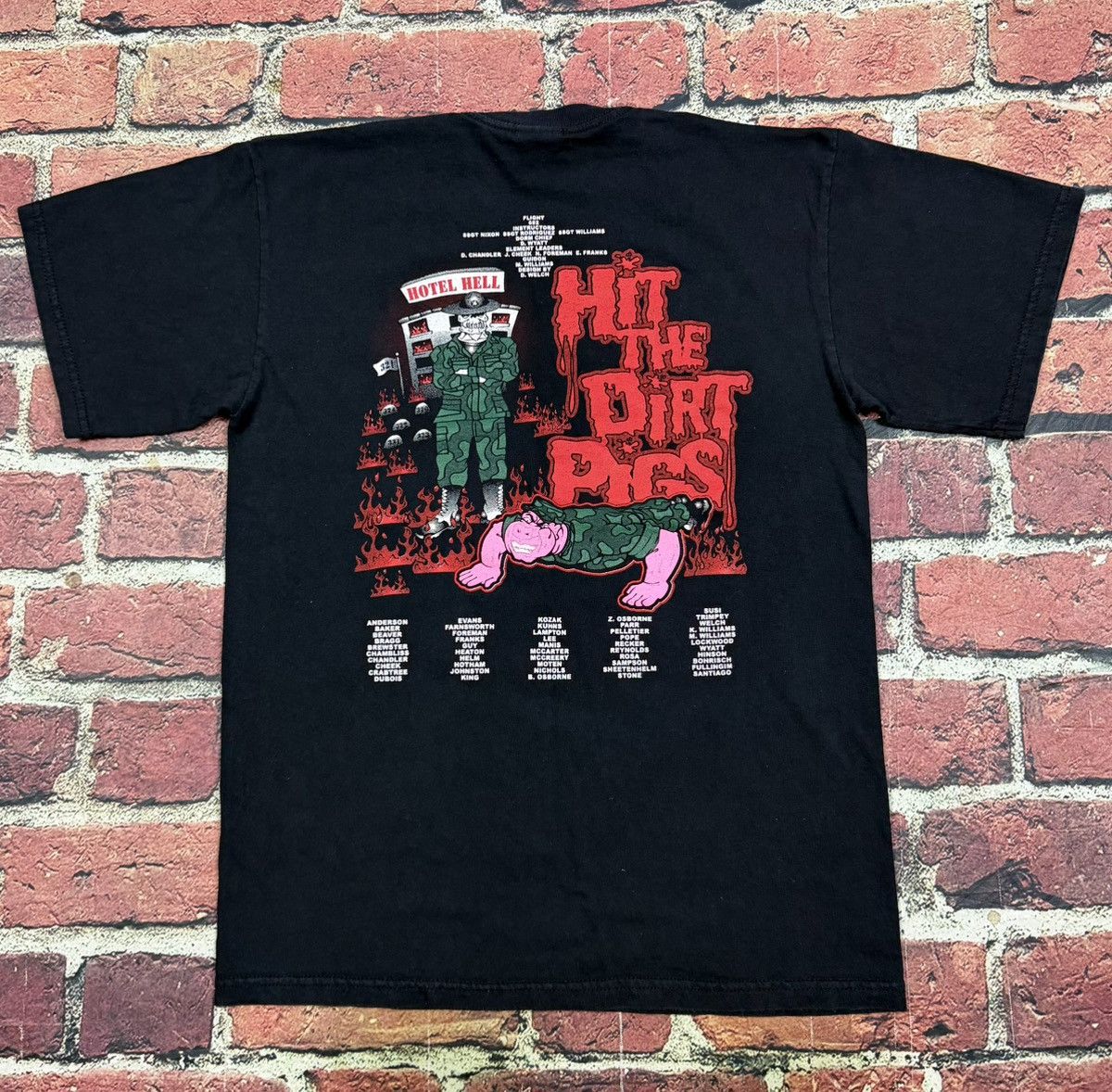 Gildan Vintage USAF Basic Recruit Tee Air Force Military Hotel Hell Size US M / EU 48-50 / 2 - 1 Thumbnail