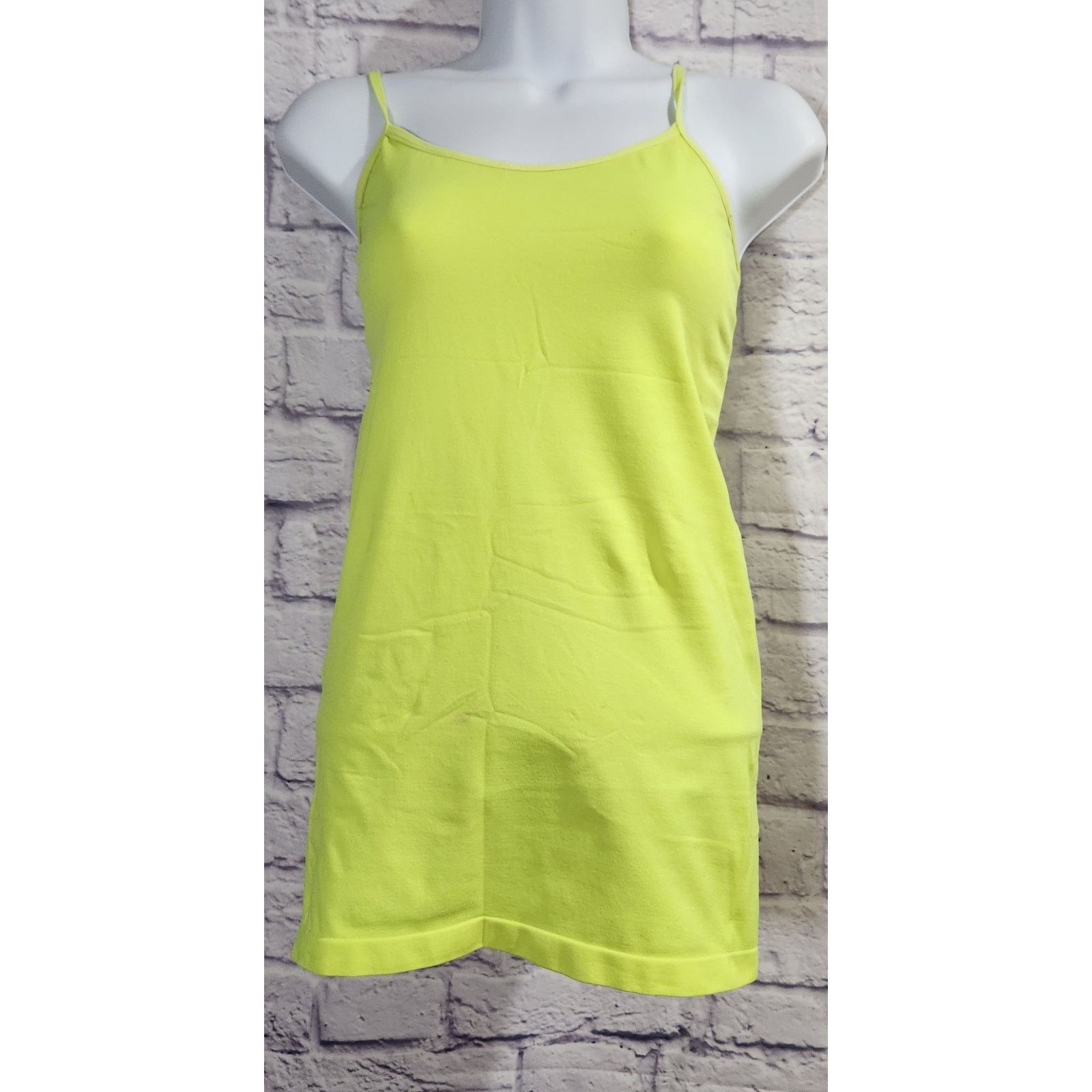 Other XOXO Bright Yellow Adjustable Spaghetti Straps Tank Top M Size M / US 6-8 / IT 42-44 - 1 Thumbnail