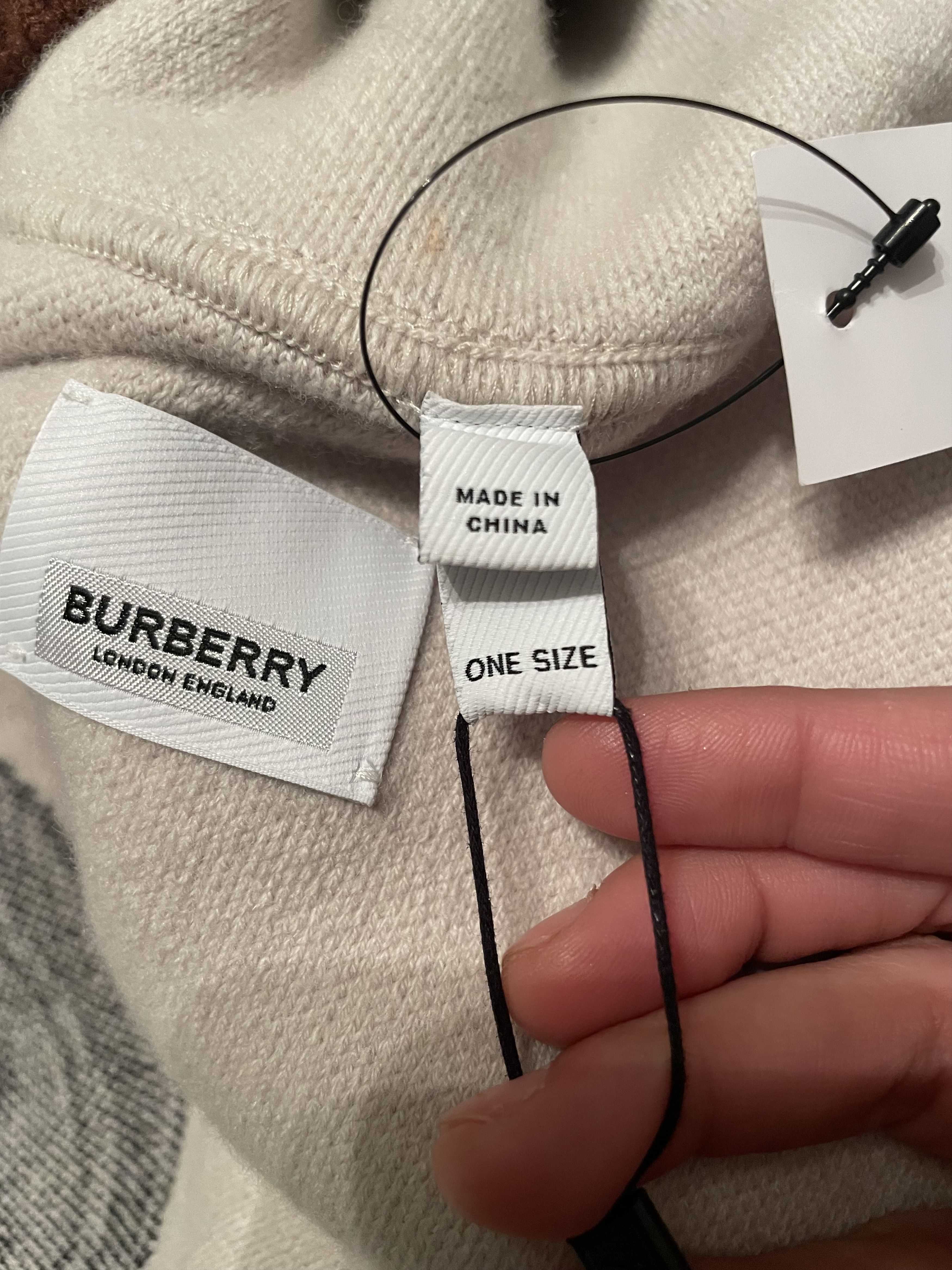 Burberry Carla hooded cape poncho Size ONE SIZE - 5 Thumbnail