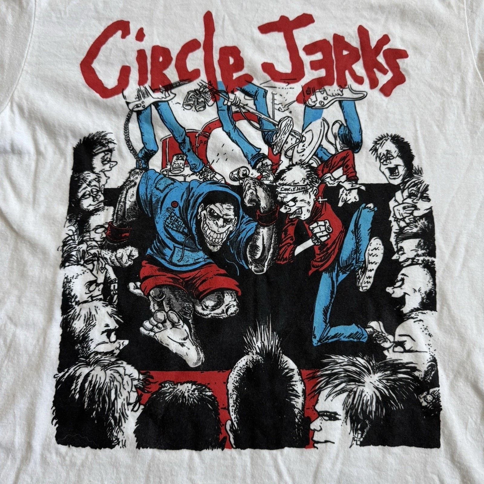 Comfort Colors 2025 Circle Jerks Gorilla Biscuits Tour T Shirt Shawn Kerri Size US S / EU 44-46 / 1 - 3 Thumbnail