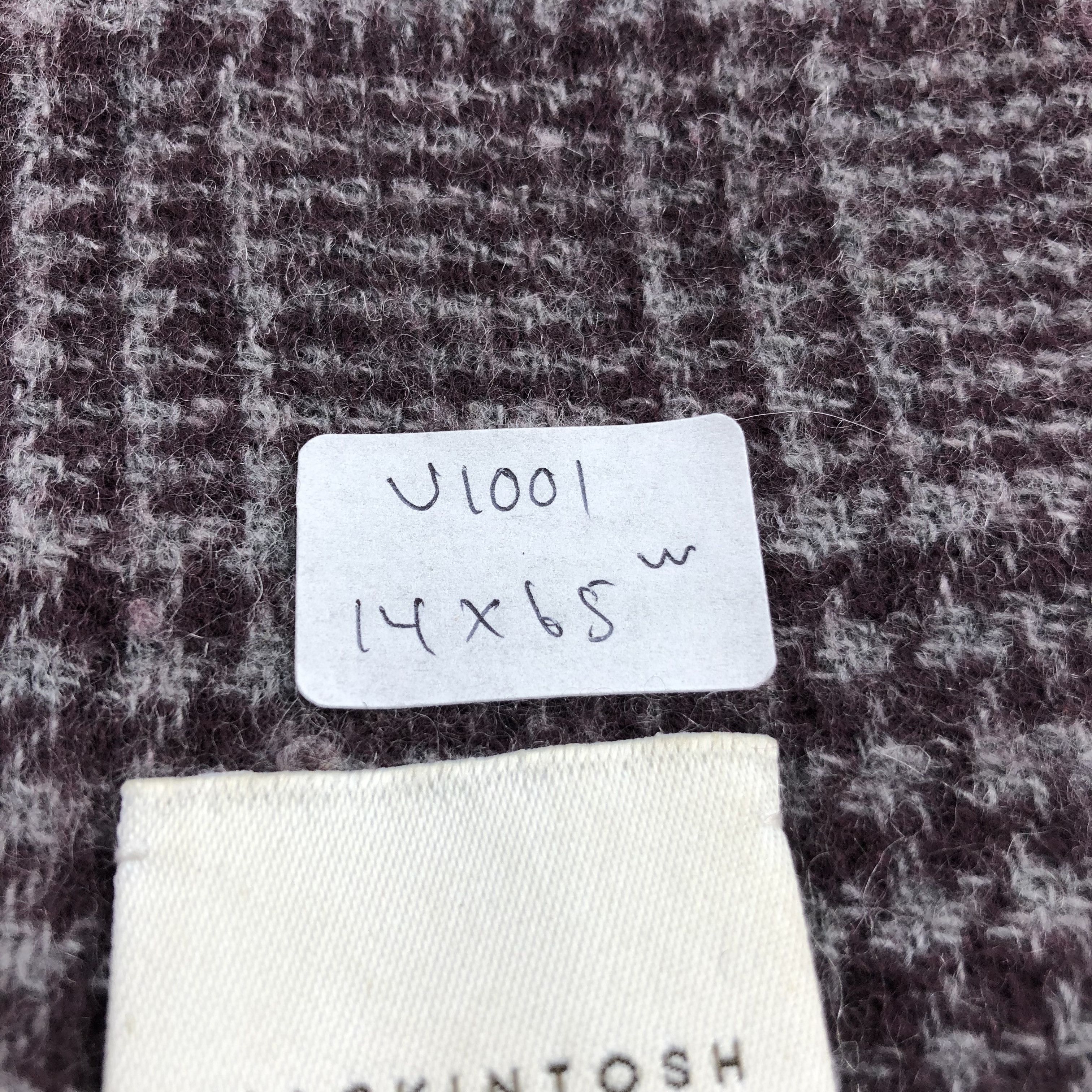 Mackintosh Mackintosh Philosophy Wool Scarf Muffler V1001 Size ONE SIZE - 9 Thumbnail