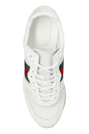 Gucci o1loc1c0326 832461 Men's Gucci Re-Motion Sneakers in White Size US 10 / EU 43 - 6 Thumbnail