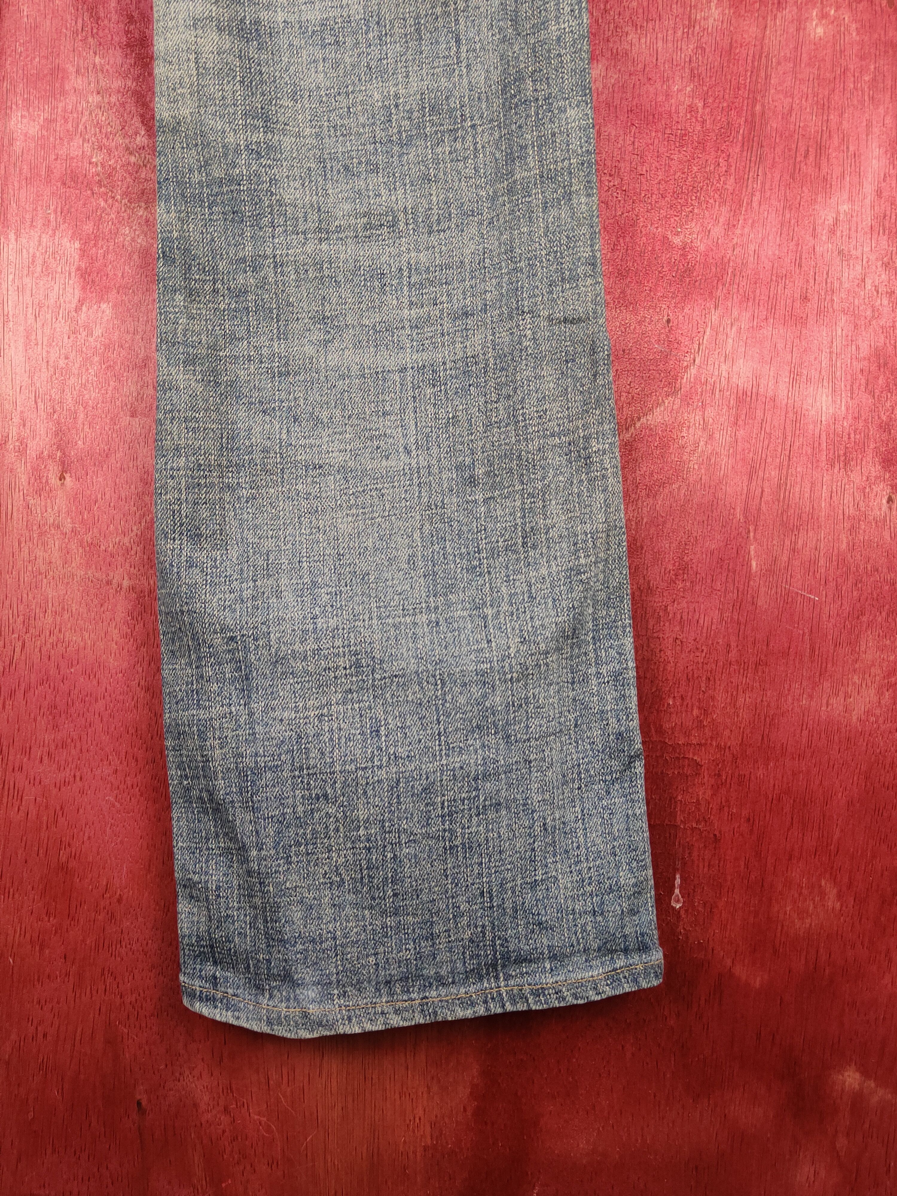 Japanese Brand DL Georgia Love Blue Faded Multipocket Denim #S1582 Size 26" / US 2 / IT 38 - 11 Thumbnail