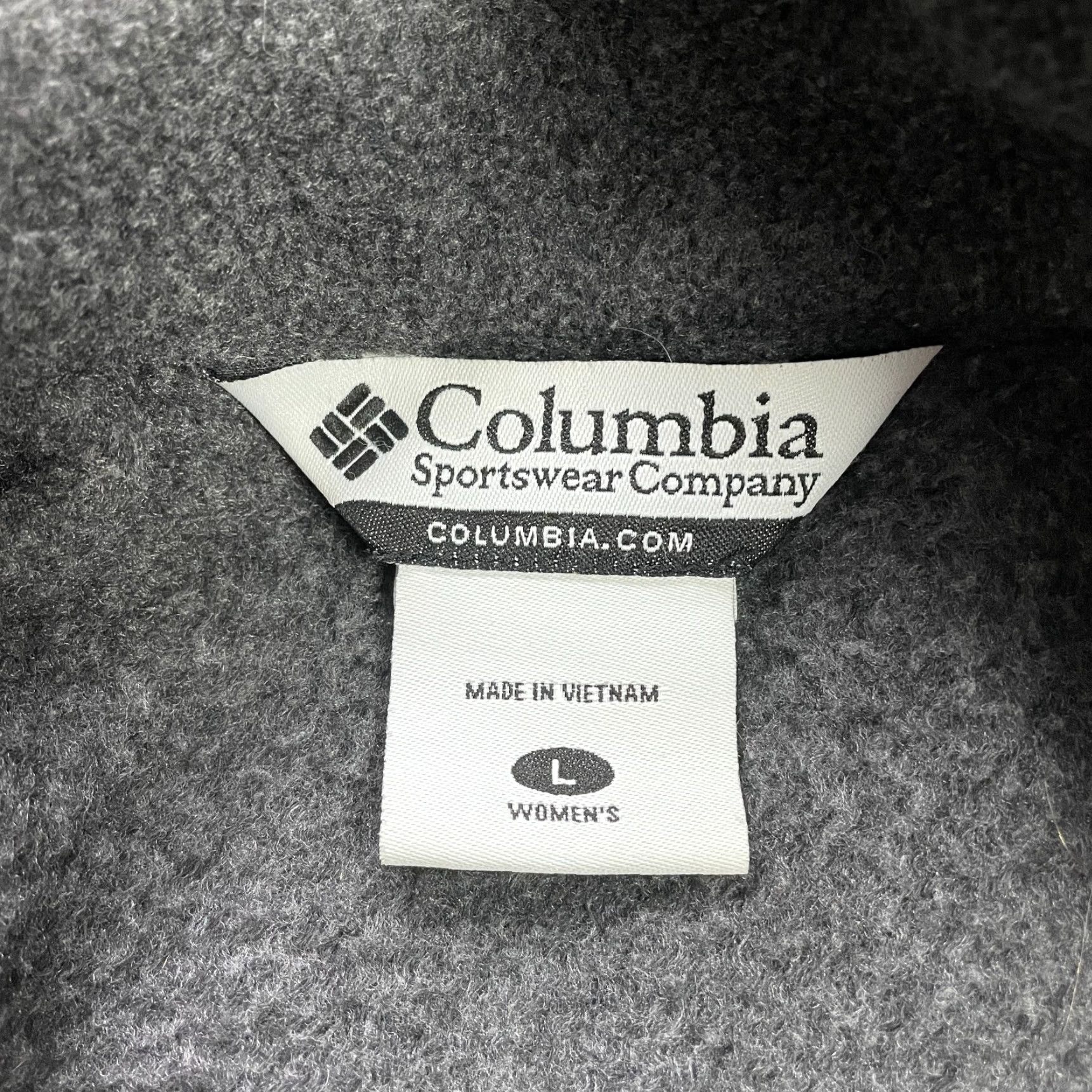 Vintage Columbia Benton Springs Fleece Jacket Womens Large Gray Full Zip Outdoor Hiking Size L / US 10 / IT 46 - 4 Thumbnail