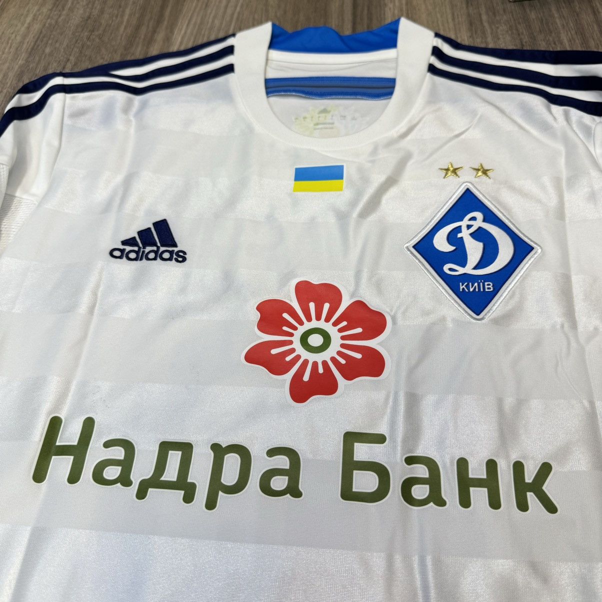 Adidas Dynamo Kiev 14/15 home shirt #10 yarmolenko Size US L / EU 52-54 / 3 - 3 Thumbnail