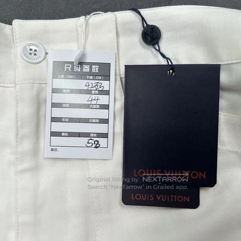 Louis Vuitton Louis Vuitton White cargo shorts Size US 42 / EU 58 - 5 Thumbnail