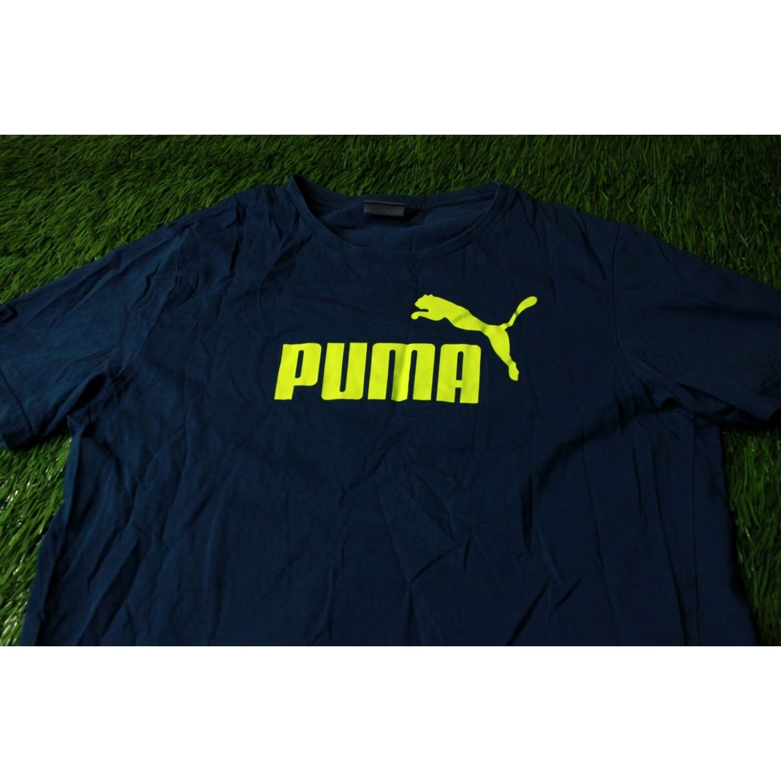 Puma PUMA ORIGINAL MENS CASUAL SHIRT T-SHIRT TEE JERSEY TRIKOT MAGLIA SIZE M BLUE SHORT SLEEVE 100% COTTON GRAPHIC PRINT BASIC TEE Mens Size US M / EU 48-50 / 2 - 2 Thumbnail
