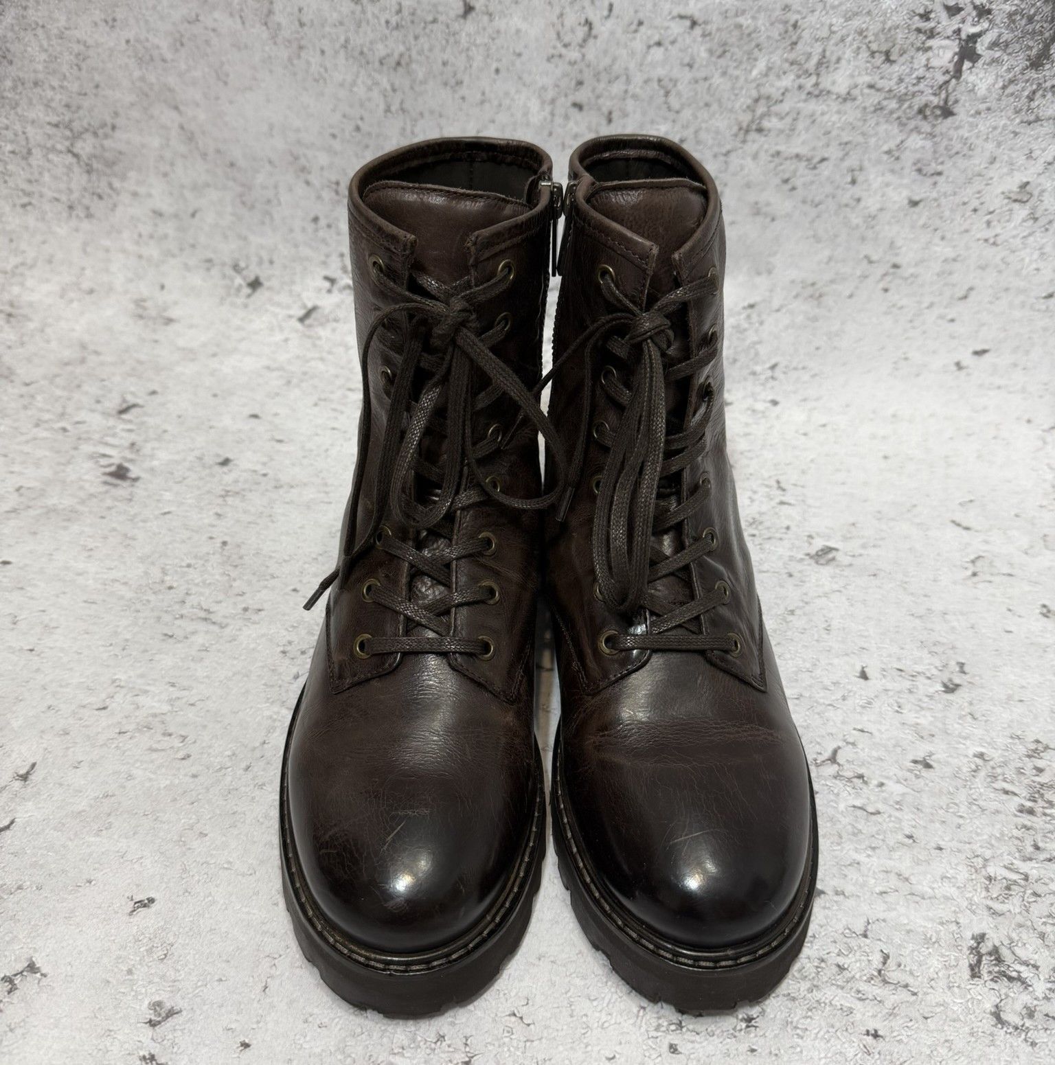 Thursday Boot Company Thursday Boot Co Women’s Java Combat Brown Lace Up Boots 9 Size US 9 / IT 39 - 5 Thumbnail