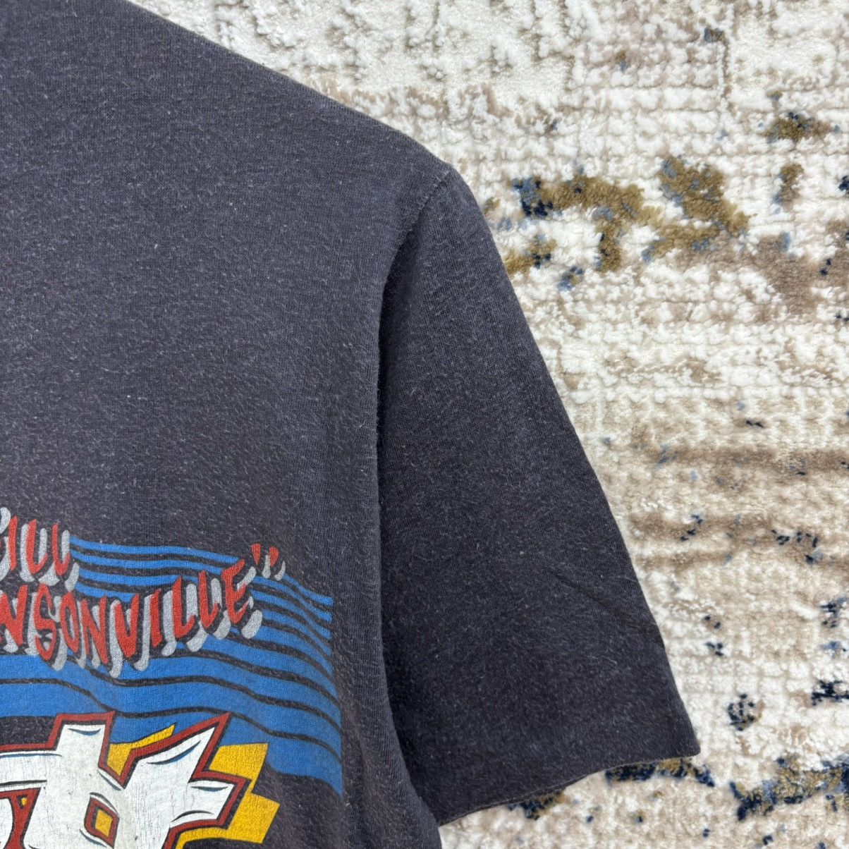 NASCAR × Vintage Vintage 80s Bill Elliot American NASCAR Racer T-shirt Size US S / EU 44-46 / 1 - 8 Thumbnail