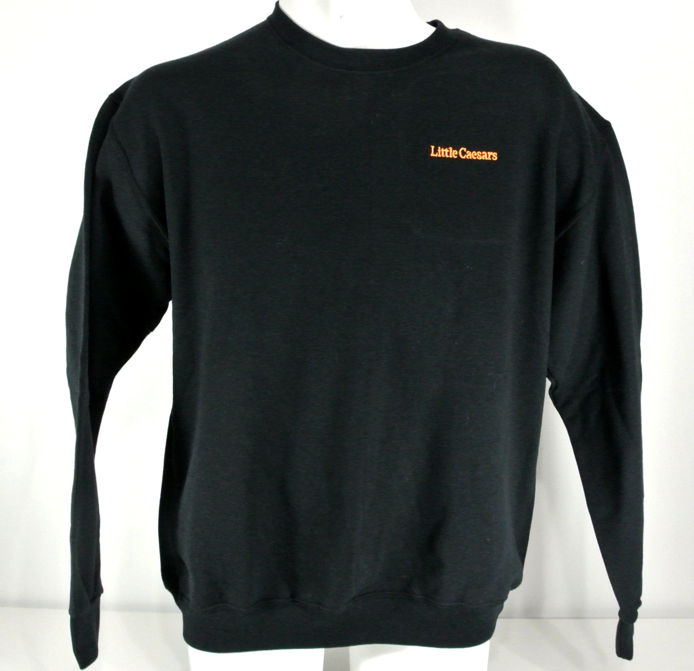 Gildan LITTLE CAESARS Pizza Employee Uniform Black Sweatshirt Grailed