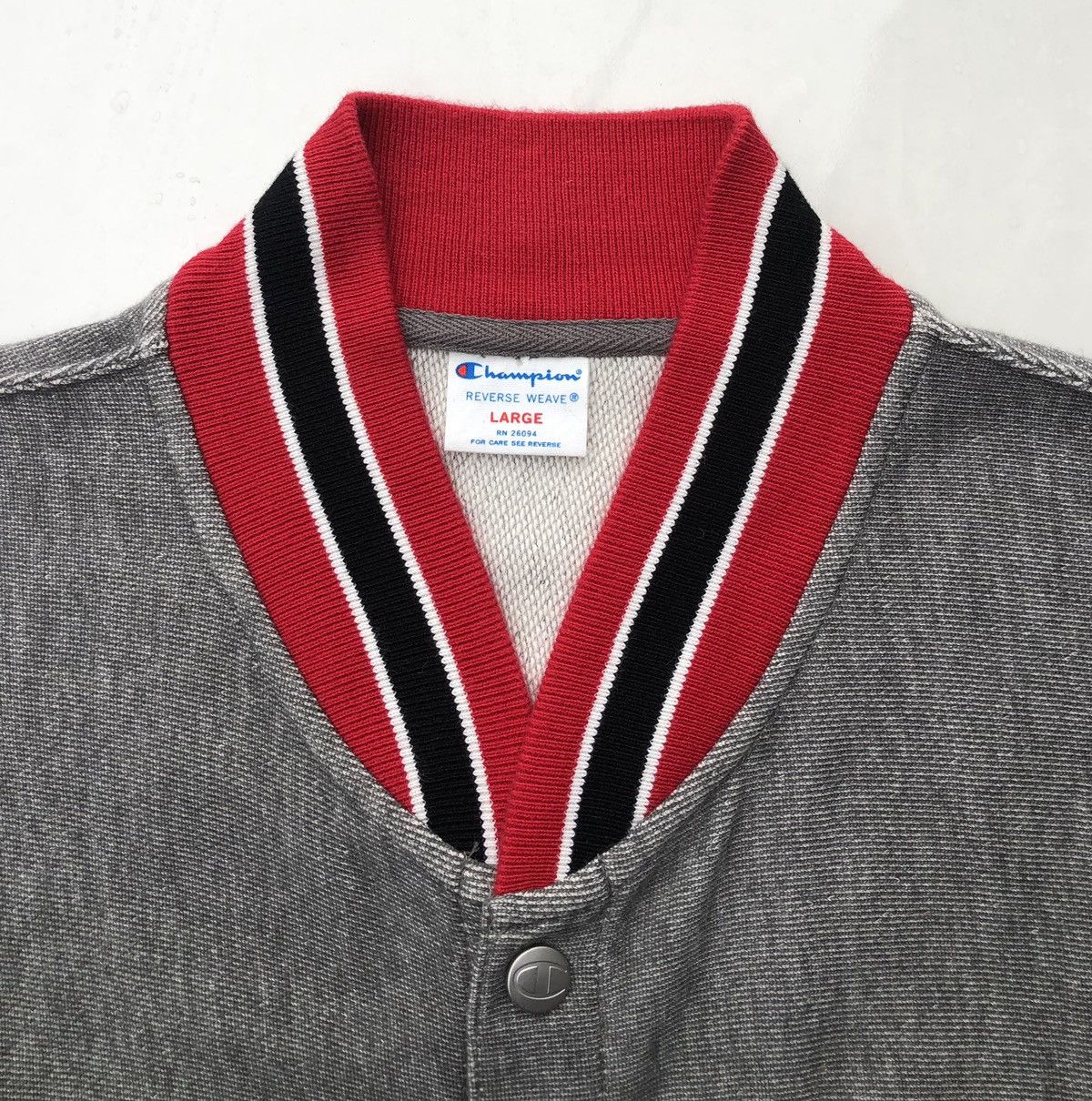 Champion Champion Reverse Weave Button Snap Track Top Jacket Size US L / EU 52-54 / 3 - 14 Thumbnail