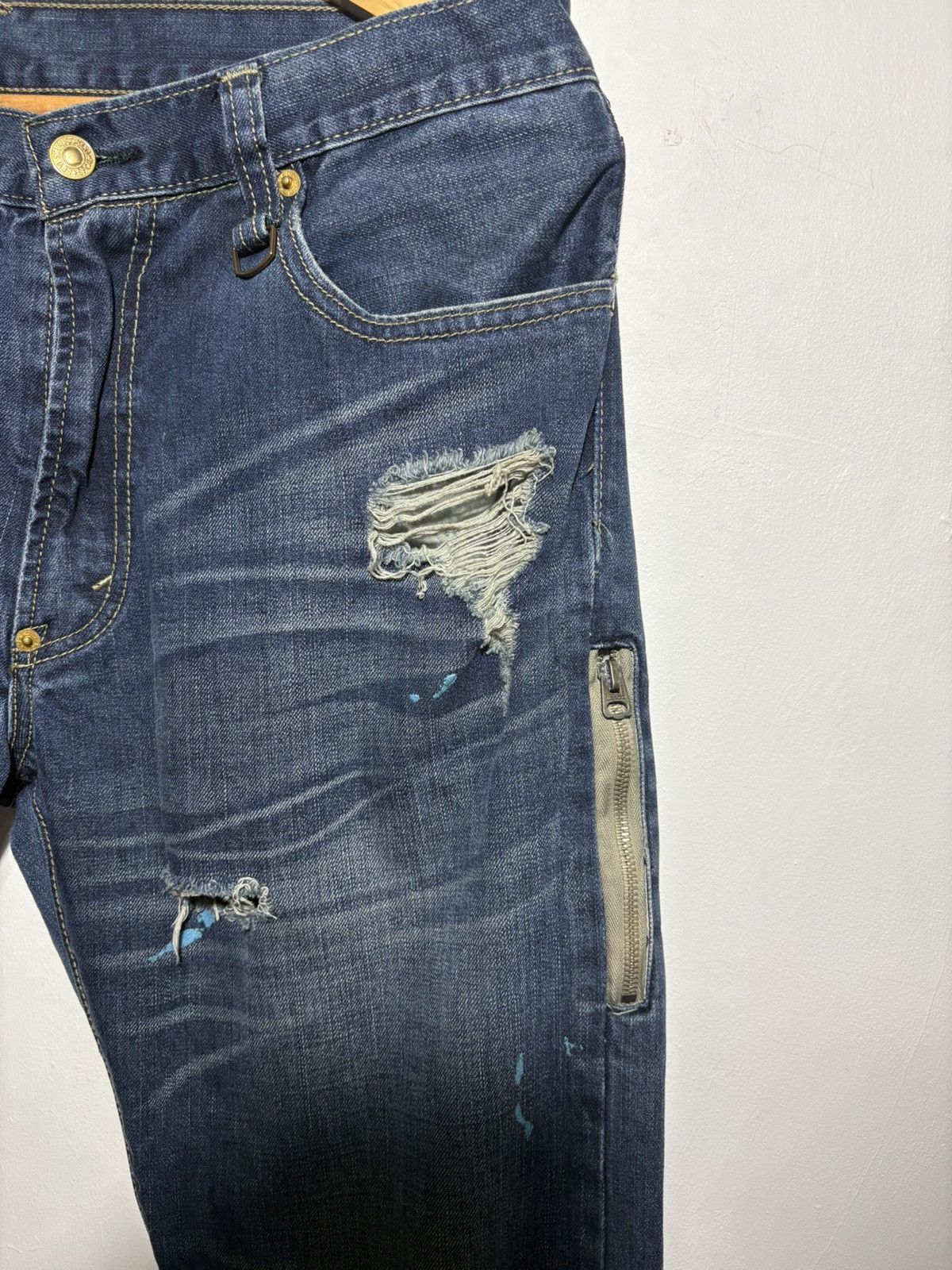 CLOT × Levi's Levi’s 503 x Clot WWIII Denim Pants/Jeans Size US 32 / EU 48 - 3 Thumbnail