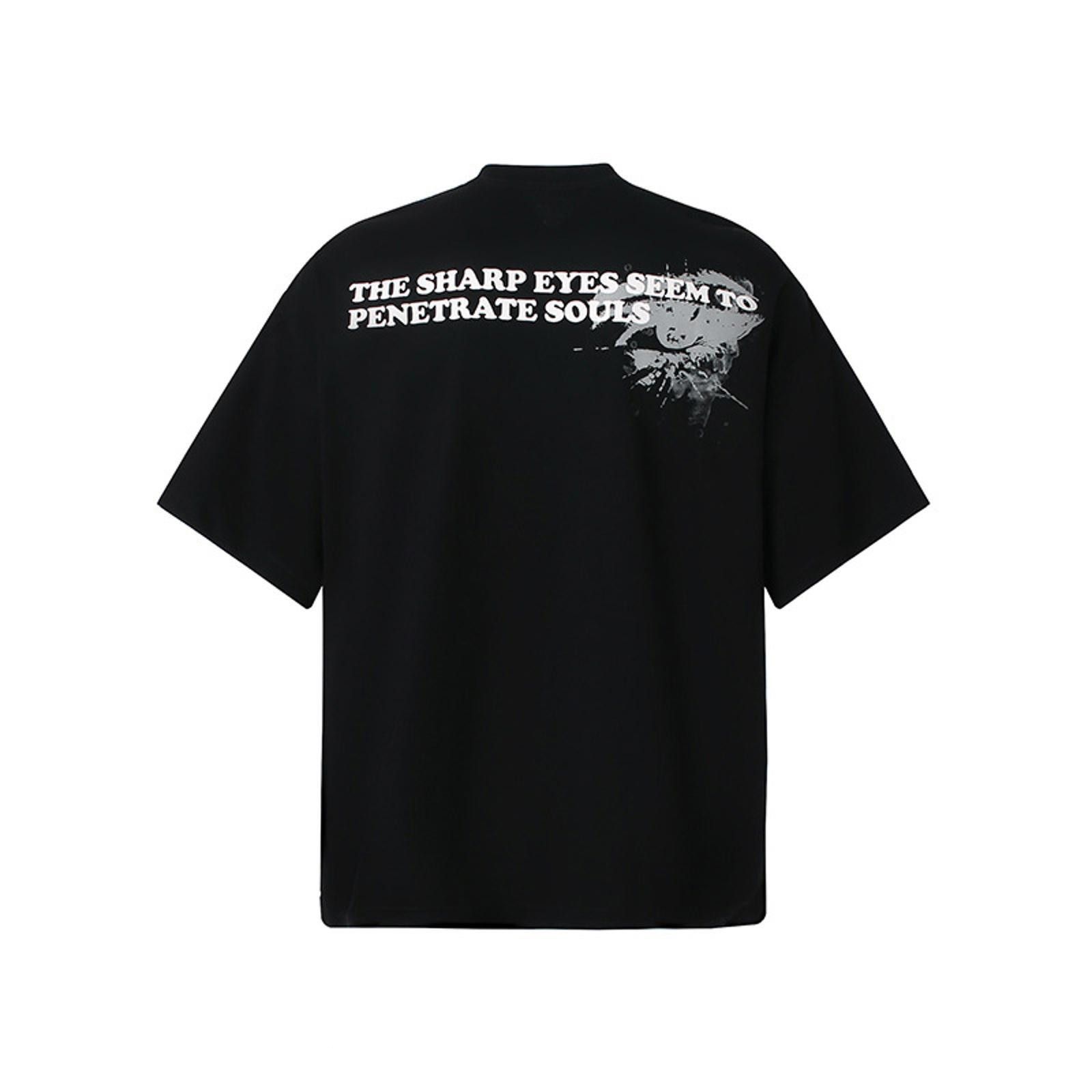 Vintage Eyes Graphic Tee - Black Size US M / EU 48-50 / 2 - 2 Thumbnail