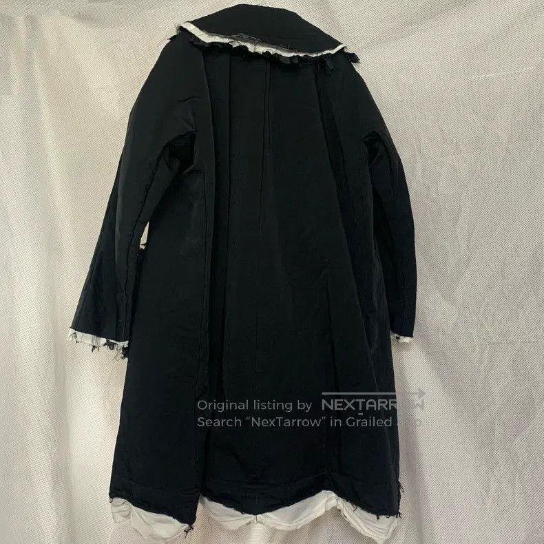 Comme des Garcons Comme Des Garcons Black doll collar double-breasted coat Size XS / US 0-2 / IT 36-38 - 2 Thumbnail