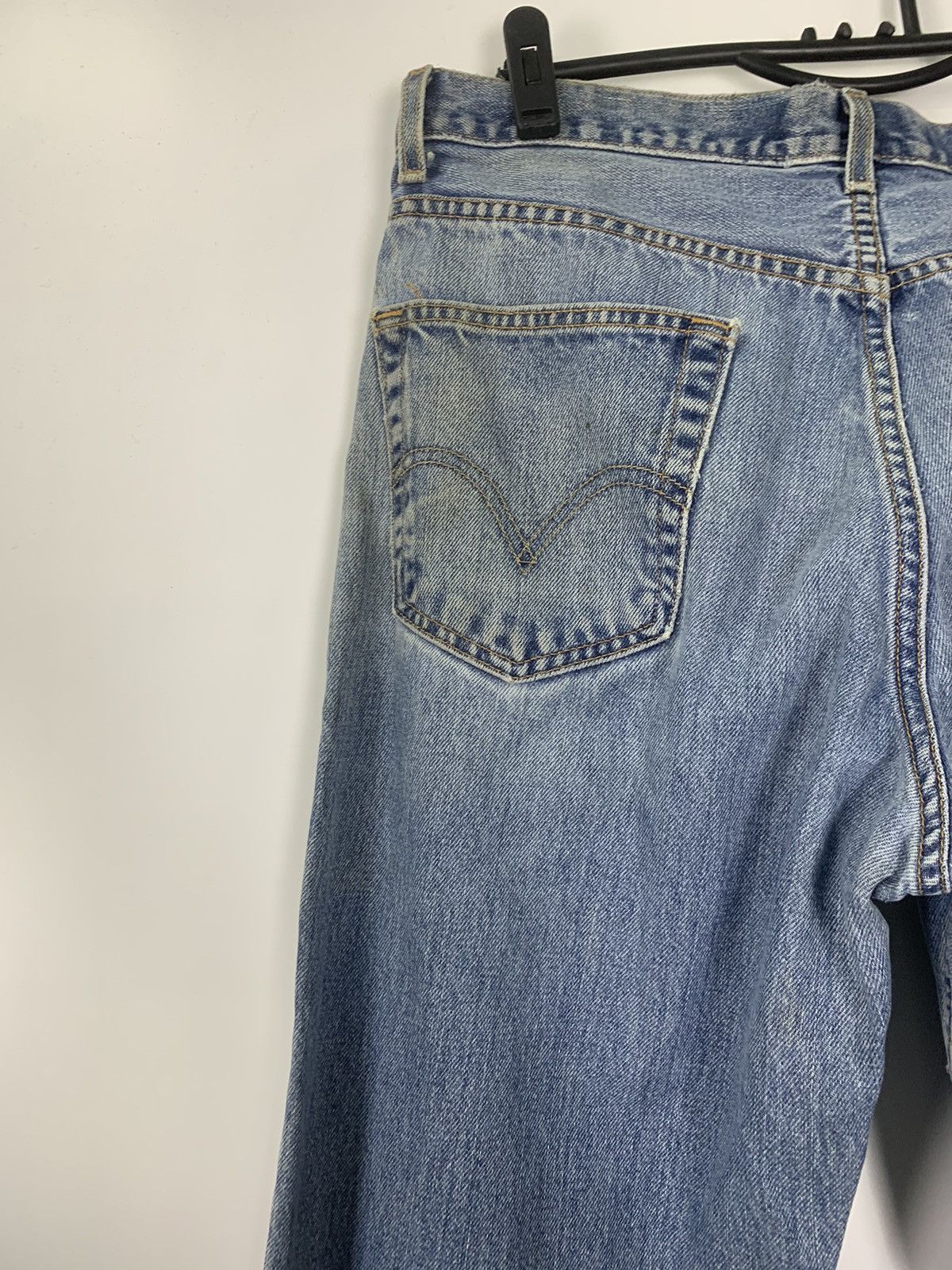 Levi's × Vintage Vintage Levis 550 distressed denim Size US 34 / EU 50 - 11 Thumbnail