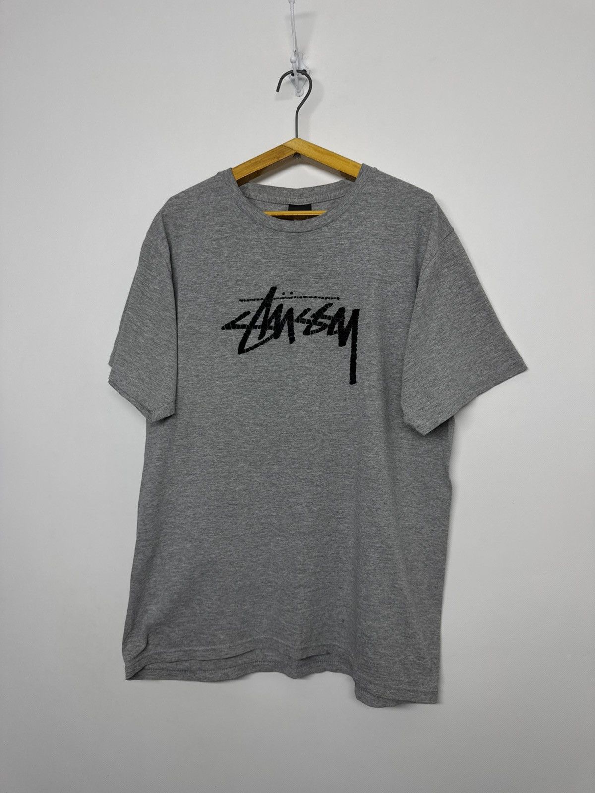 Stussy Vintage Y2k Stussy Big Logo T-Shirt 00’s Size US M / EU 48-50 / 2 - 3 Thumbnail