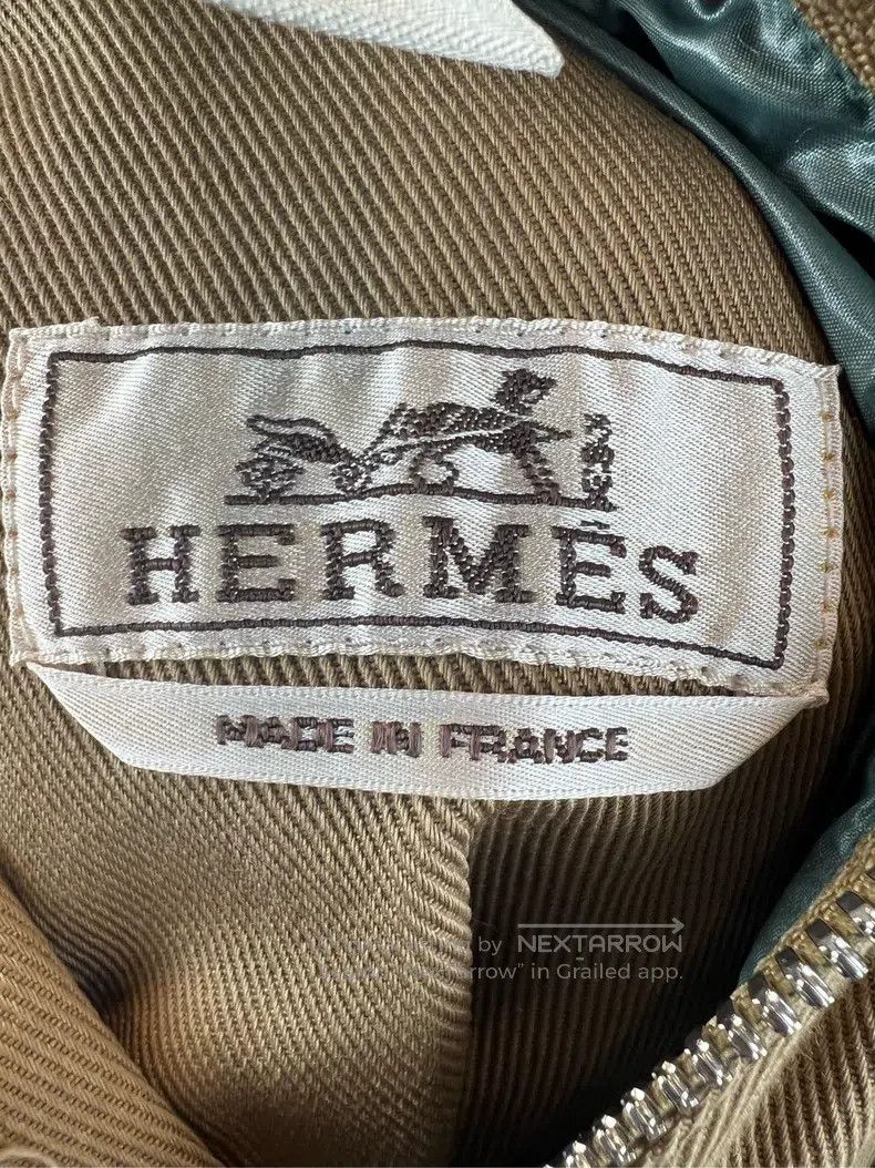 Hermes Hermes Exclusive Brown and Green Color Block Reversible Ja Size US M / EU 48-50 / 2 - 5 Thumbnail