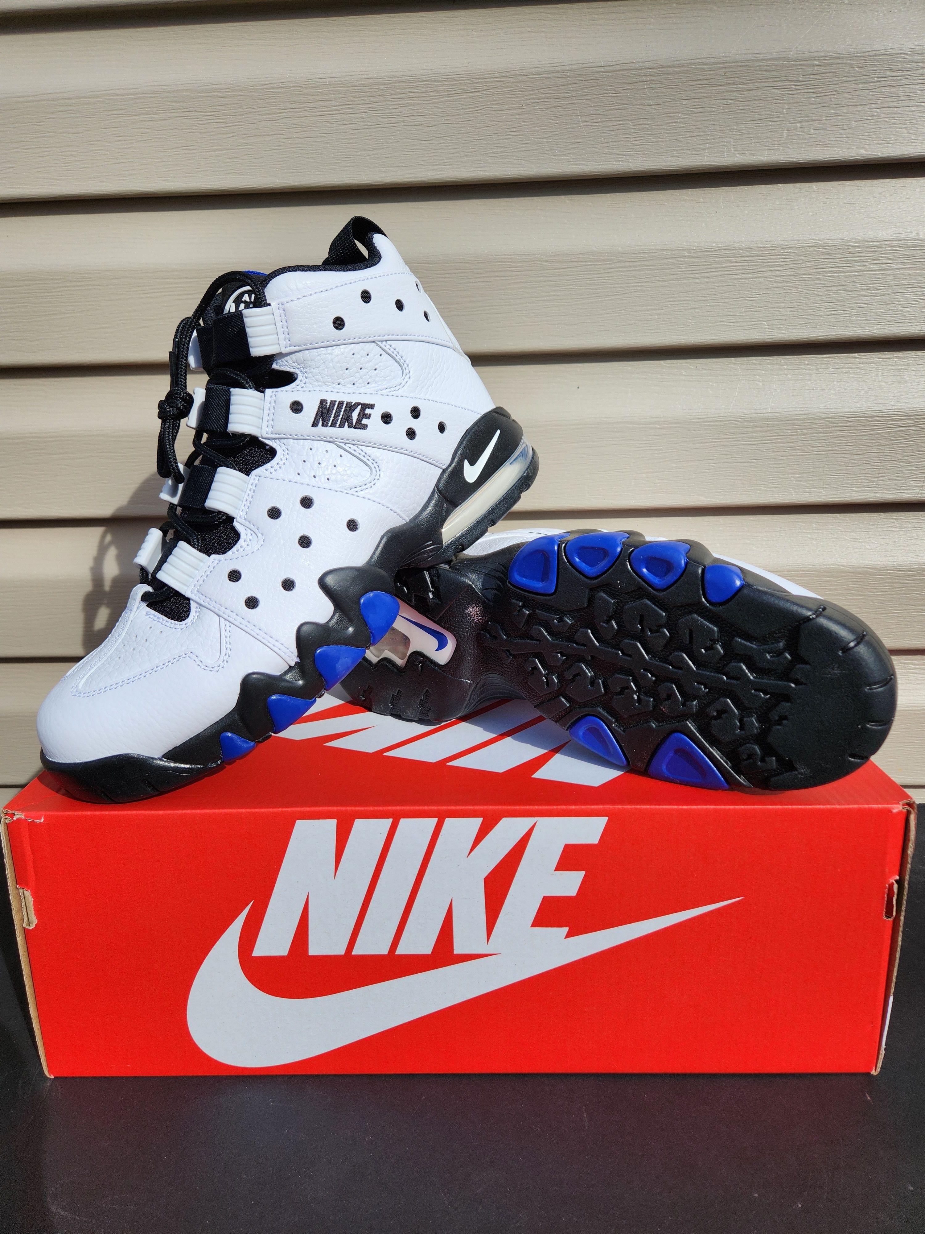 image of Nike Air Max Cb 94 Retro 2020 White Varsity Purple Shoes, Men's