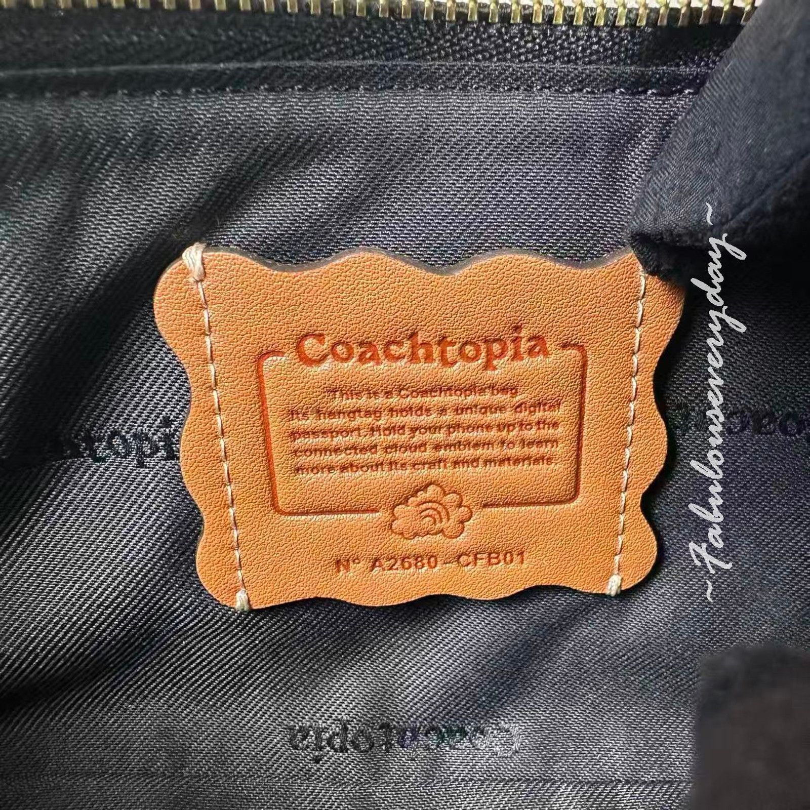 Coach Coach Coachtopia Bowling Small Shoulder Bag Black CFB01 NWT Size ONE SIZE - 8 Thumbnail
