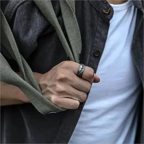 Ring Of Fire Resizeable Monster Teeth Ring Size ONE SIZE - 2 Thumbnail