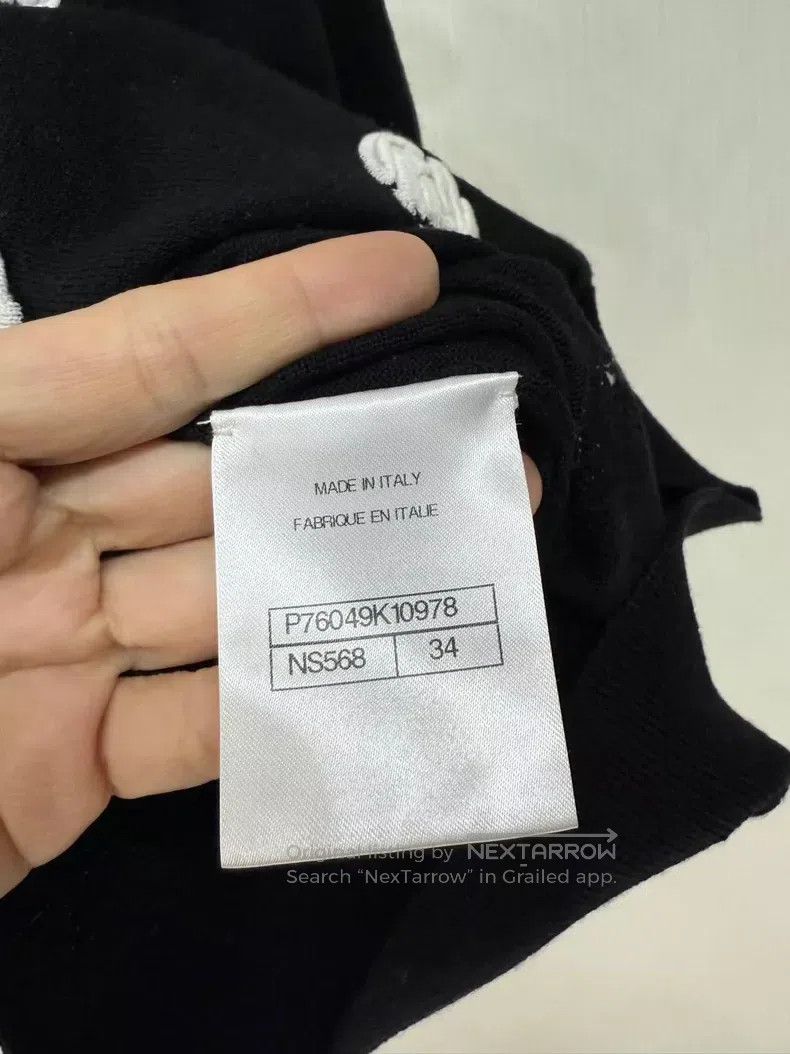 Chanel Chanel 23K camelia off-the-shoulder bow knit sweater Size XXS / US 00 / IT 34 - 4 Thumbnail