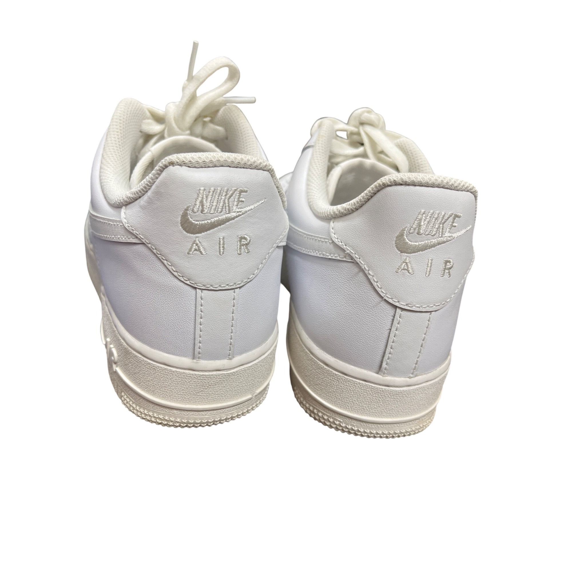 Nike Nike Air Force trip white mens low casual athletic sneakers Size US 10.5 / EU 43-44 - 13 Thumbnail