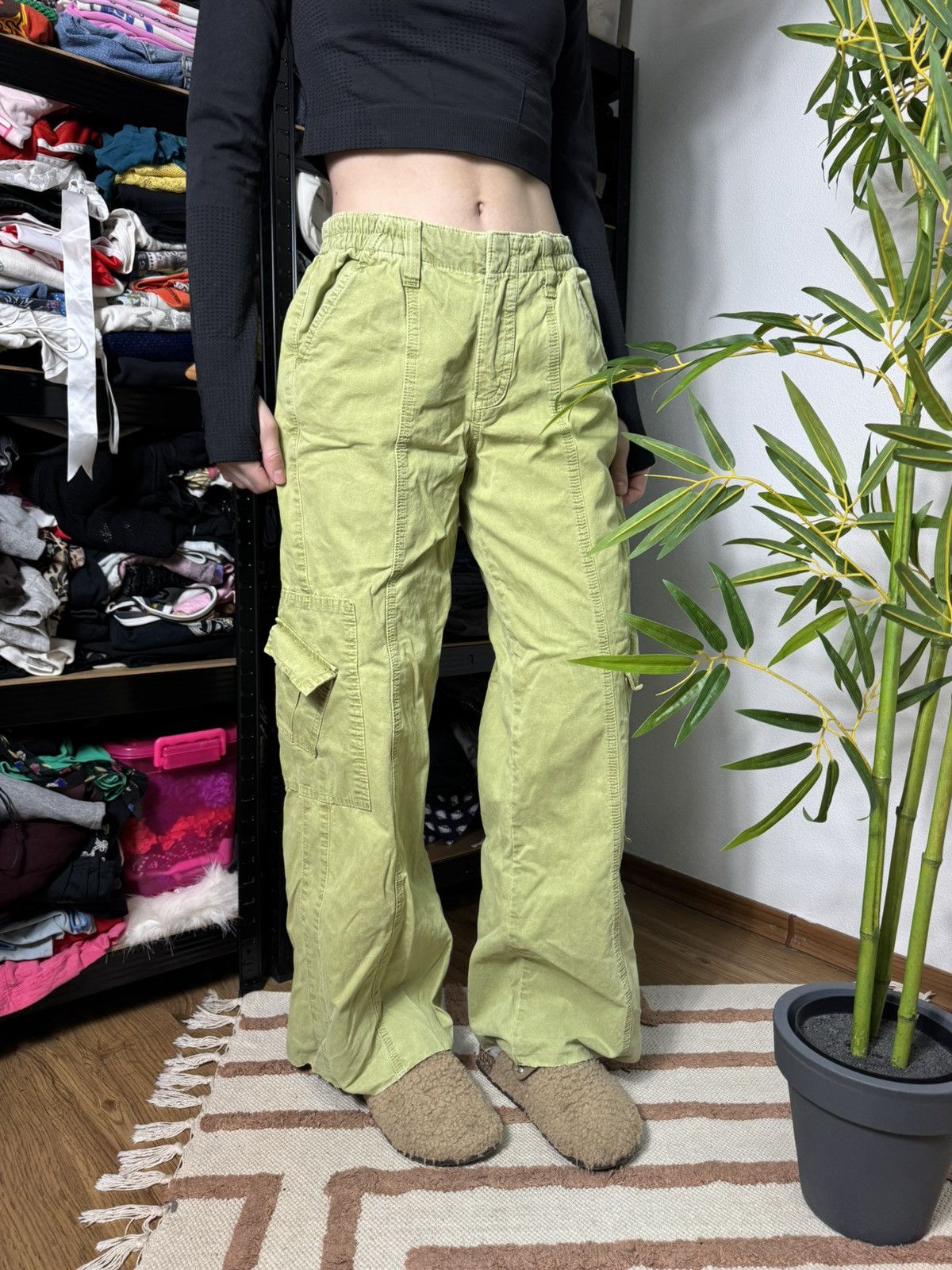 Bdg BDG MULTIPOCKET Y2K CARGO 2000s PANTS Size 26" / US 2 / IT 38 - 6 Thumbnail
