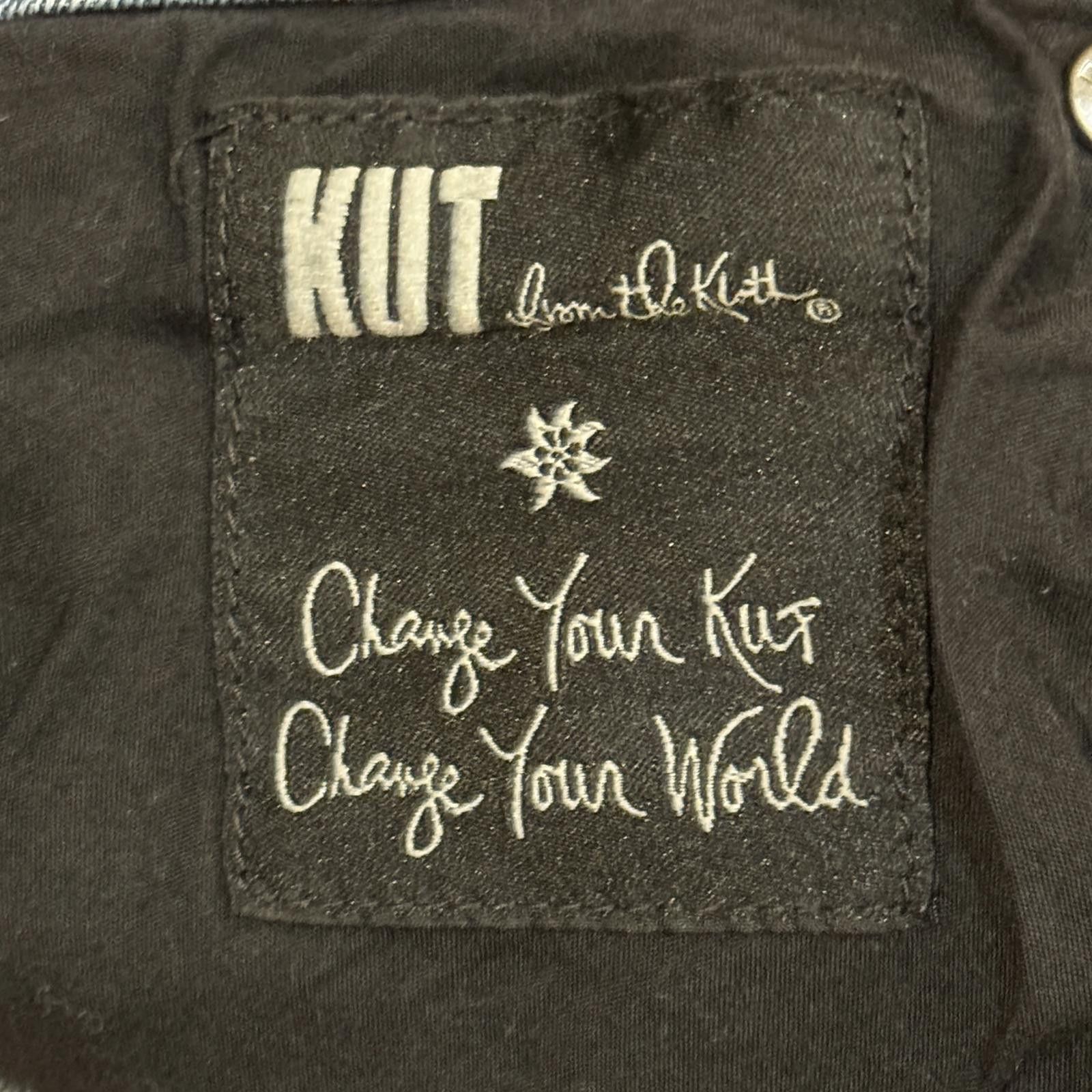 Other KUT Diana Skinny Jeans Dark Blue Stretch Denim – Women's 14W Size 36" / US 14 / IT 50 - 6 Thumbnail